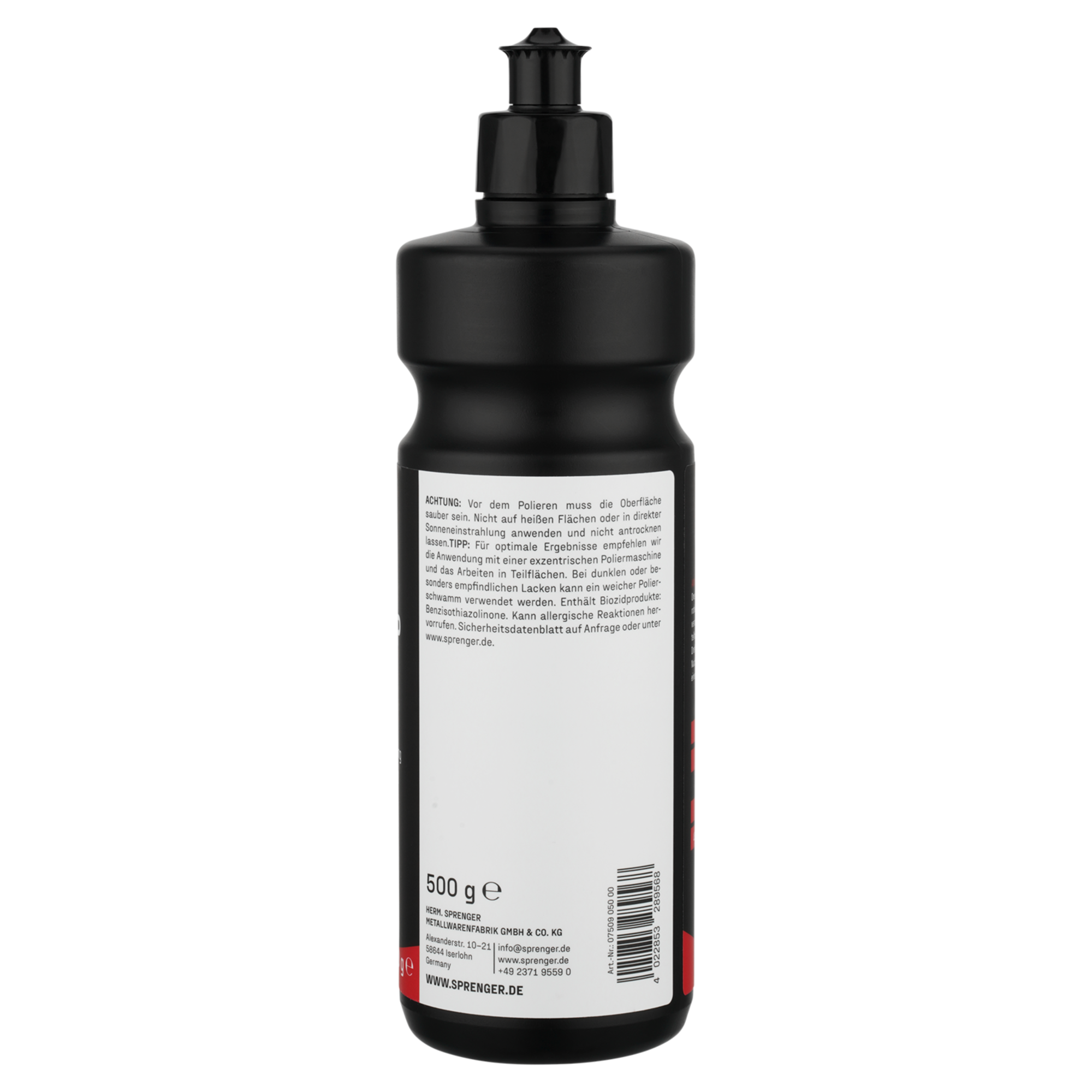 Sprenger One Step Marine 500g | 0750905000_Rücken.png