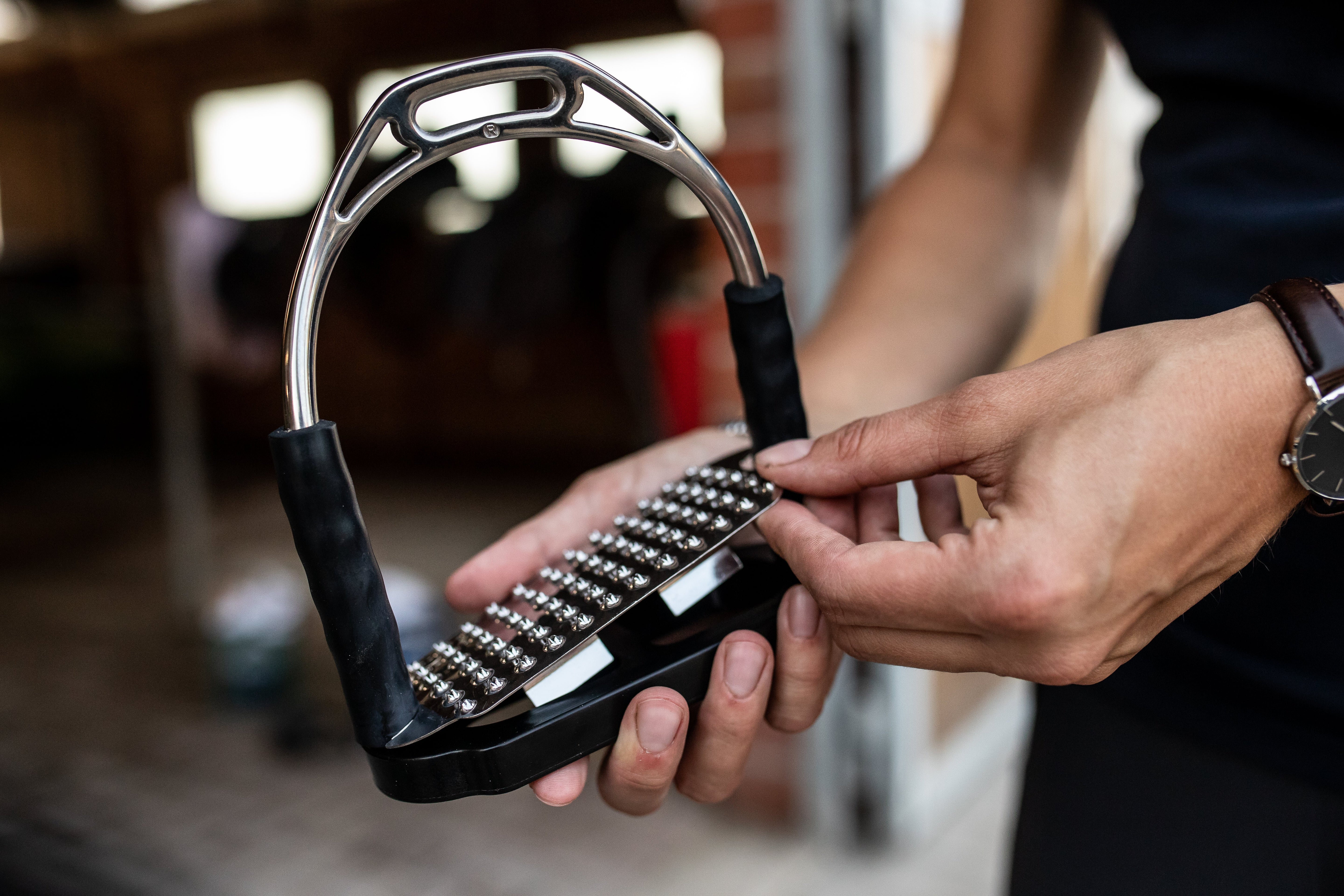 Sytsem 4  Steigbügel Edelstahl Einlage