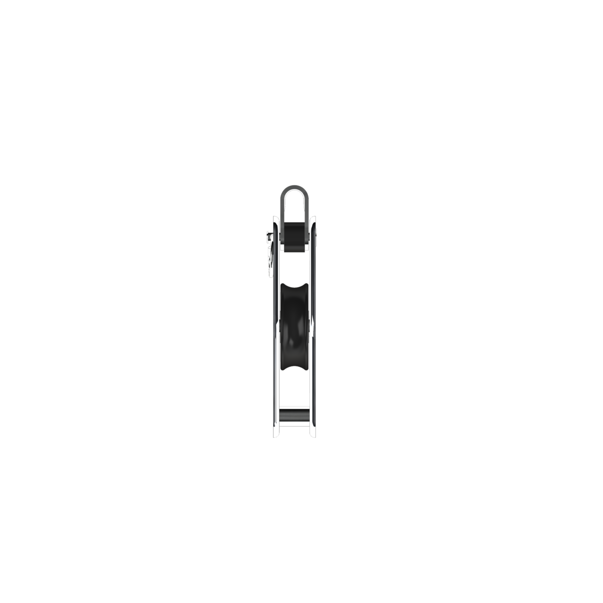Gleitlager Block 10 mm 1 Rolle Hundsfott Bügel | 3502100155_Vorderansicht01.png