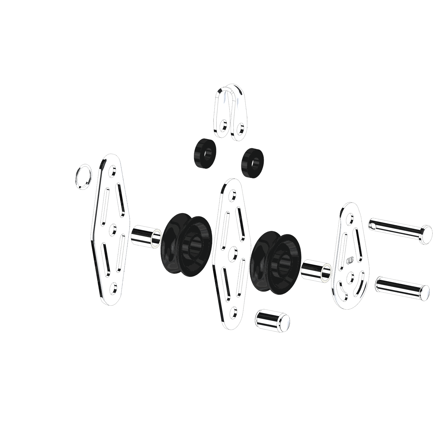 Gleitlager Block 6 mm 2 Rollen Bügel Hundsfott | 3506901055_Explo01.png | 1731101535