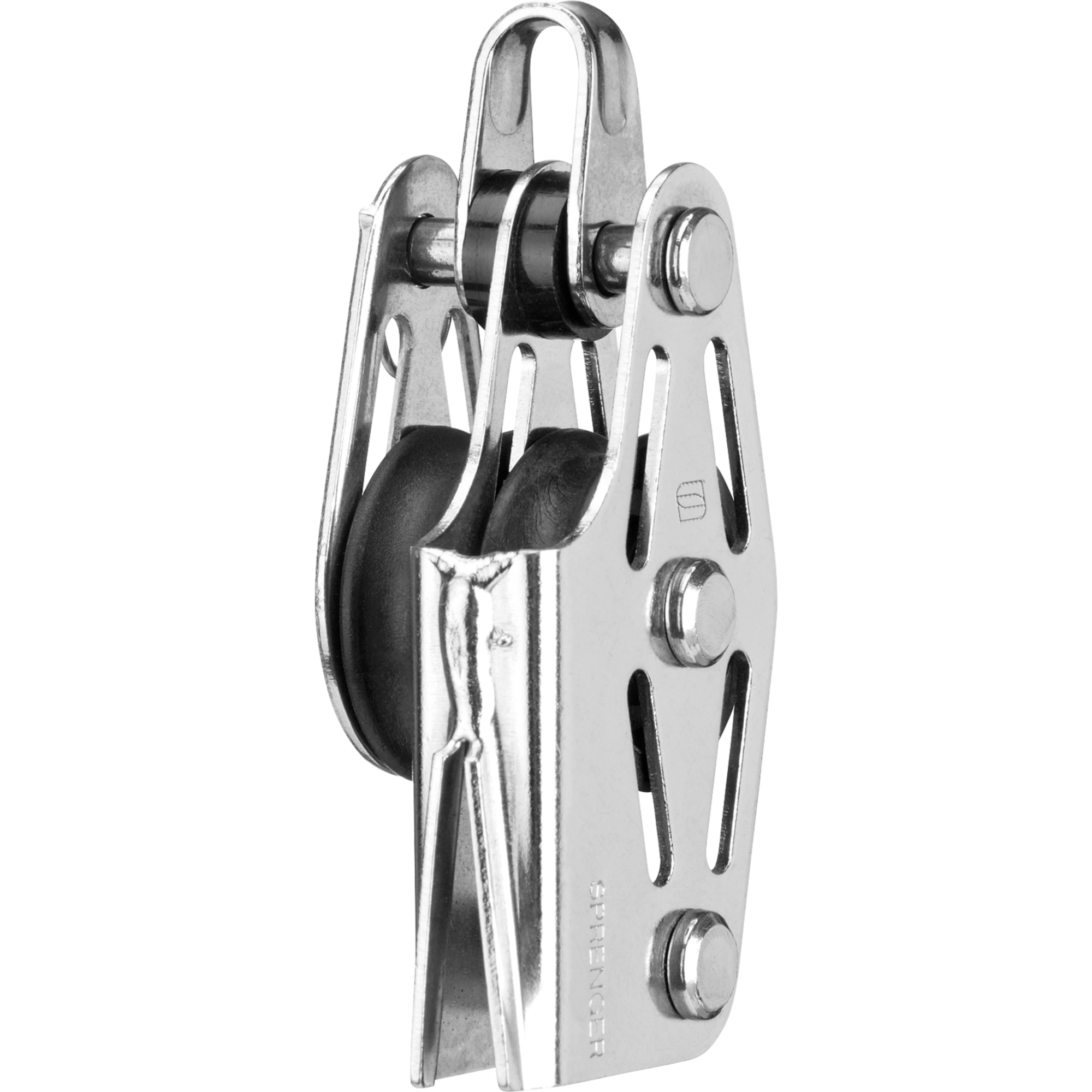 V Klemmenblock Gleitlager 6 mm 2 Rollen Hundsfott Bügel | 3512000255.png