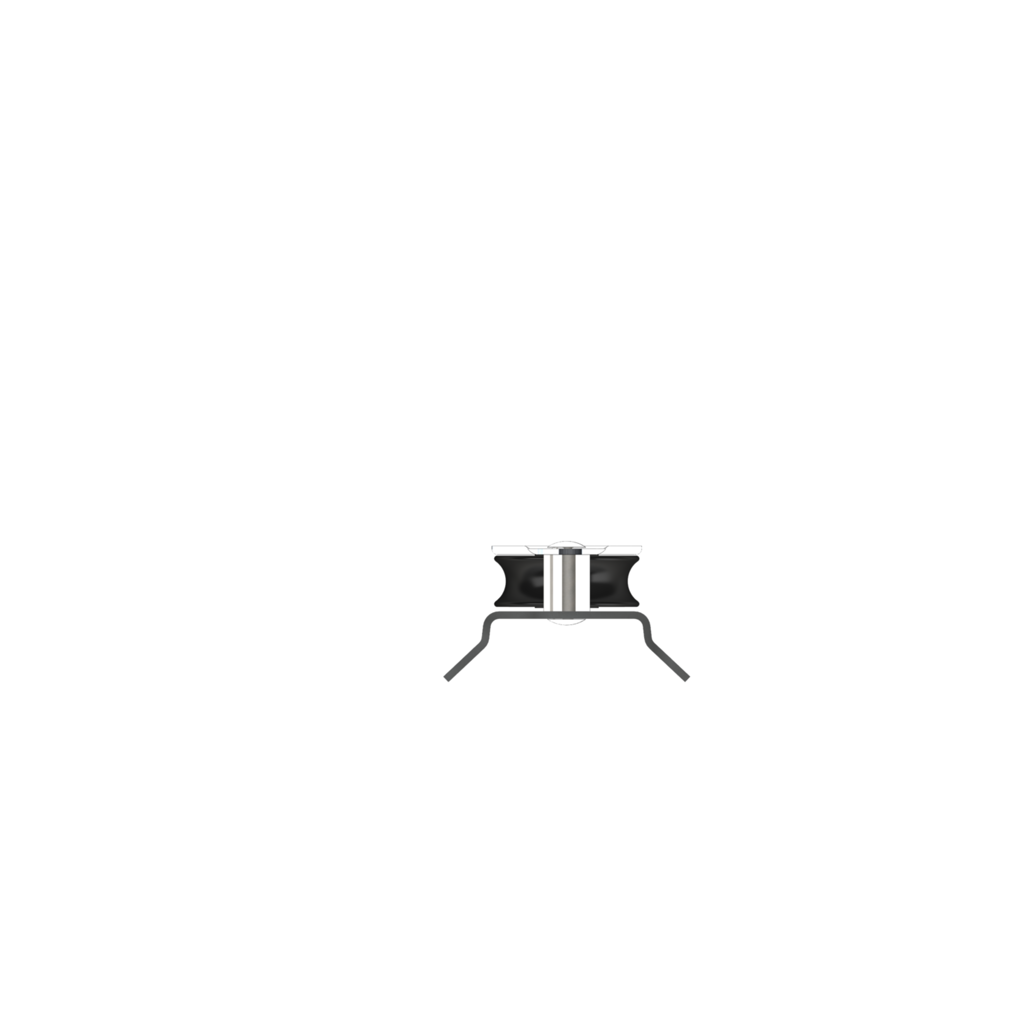 Baumblock Gleitlager 6 mm 1 Rolle | 3514200055_Vorderansicht01.png