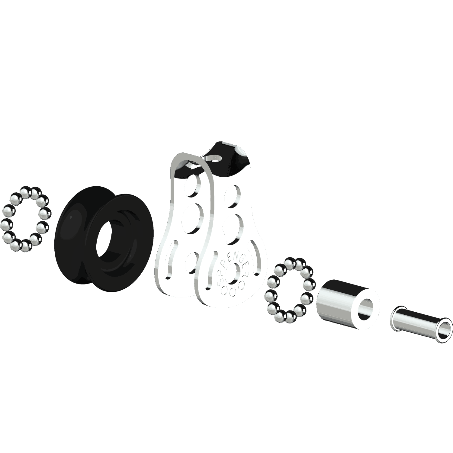 Micro XS Block Kugellager 6 mm 1 Rolle durchgehender Bügel | 3532060055_Explo01_1.png | 1731101676