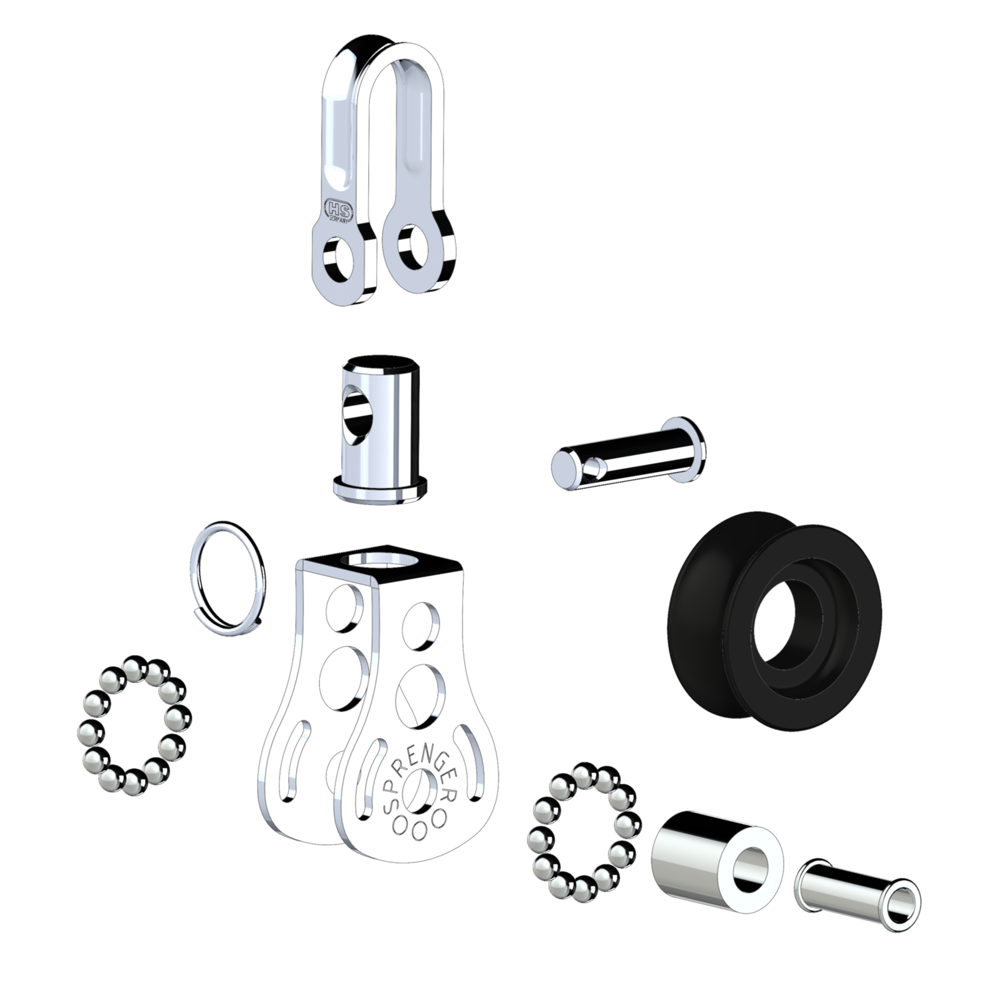 Micro XS Block Kugellager 6 mm 1 Rolle Wirbel | 3532070055_Explo01_2.png