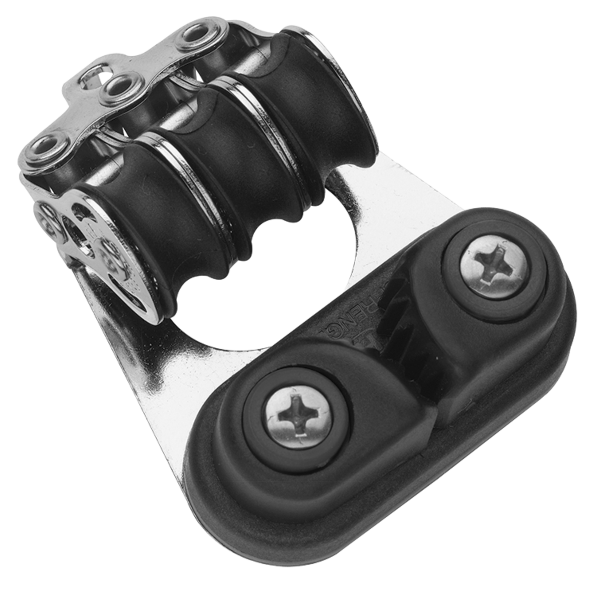 Micro XS Block Kugellager 6 mm 3 Rollen Schotklemme Bügel | 3532660055.png