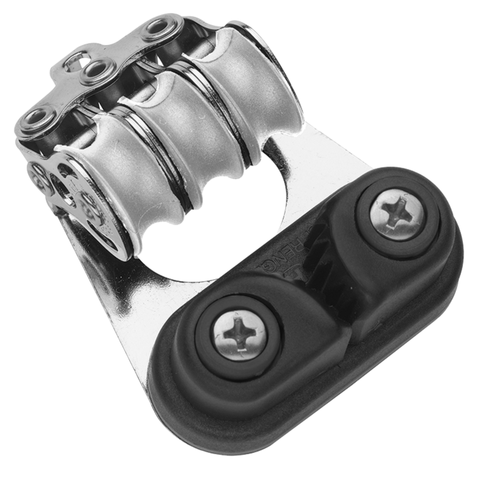 Micro XS Block für Draht 4 mm Kugellager 3 Rollen Schotklemme Bügel | 3532665055.png