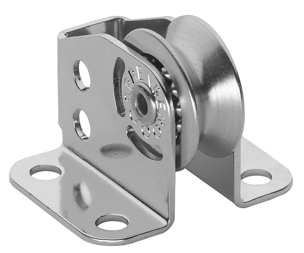 Micro XS Stehblock für Draht Kugellager 4 mm - 1 Rolle