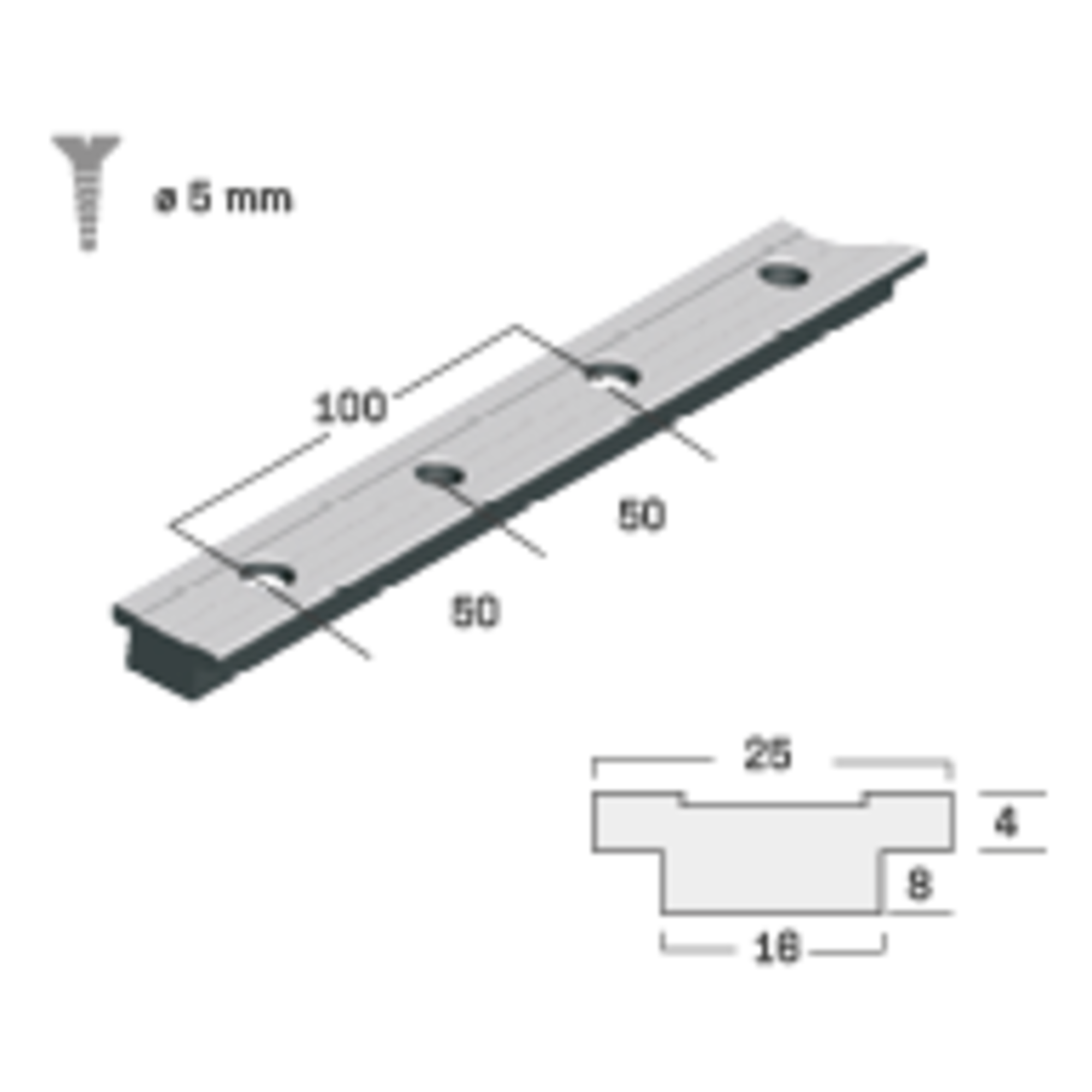 T Schienen 25 x 4 mm | 35457.png