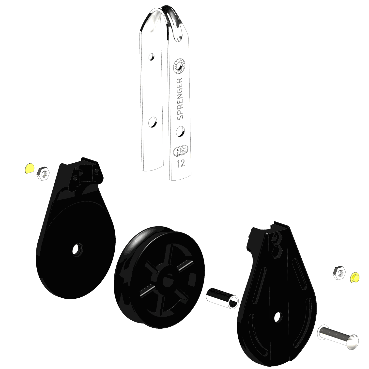 S Block Gleitlager 12 mm 1 Rolle durchgehender Bügel | 3565010255_Explo01.png | 1731101504