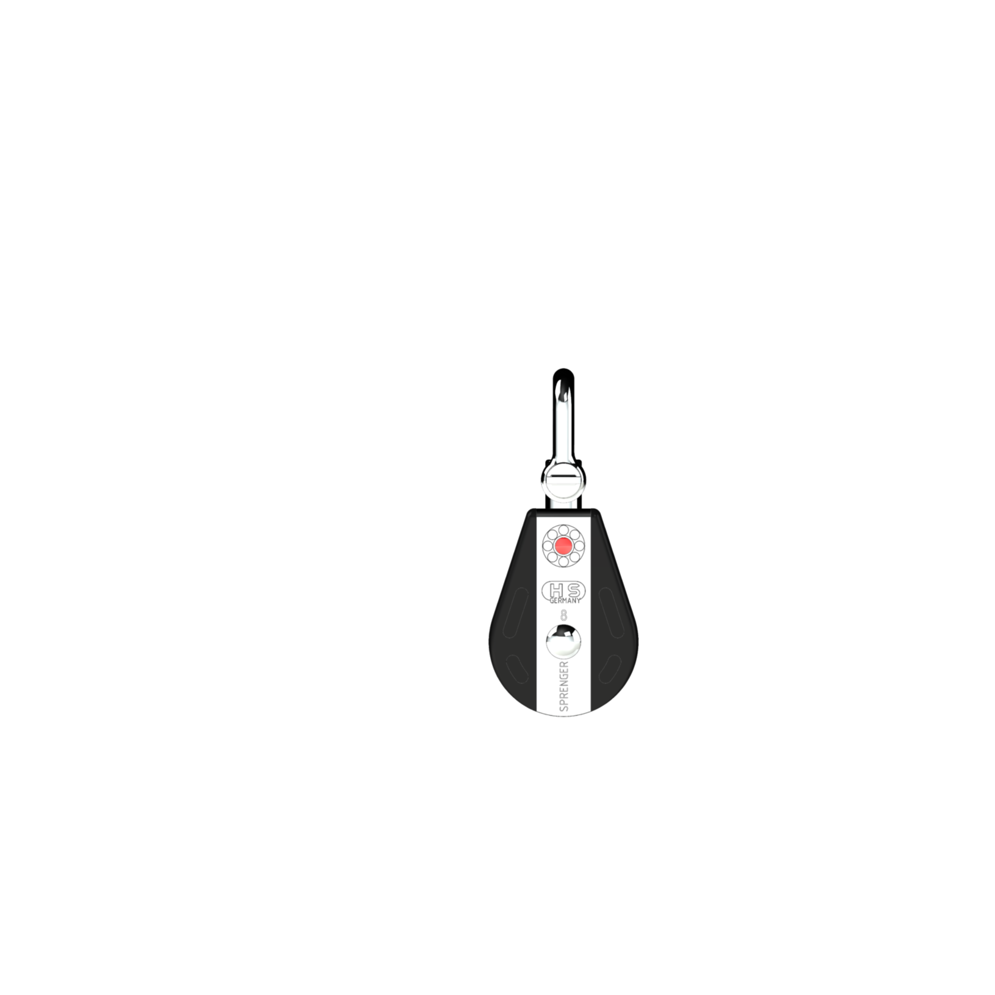 S Block Kugellager 8 mm 1 Rolle Wirbel | 3565070000_Seitenansicht01.png
