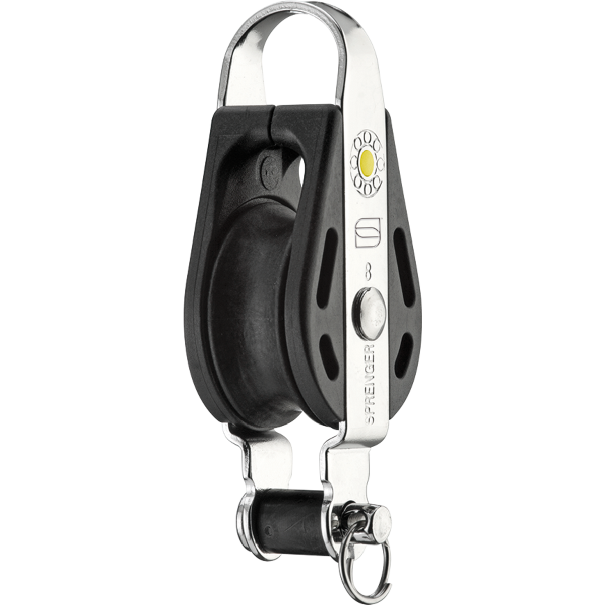 S Block Gleitlager 8 mm 1 Rolle durchgehender Bügel Hundsfott | 3565310055.png