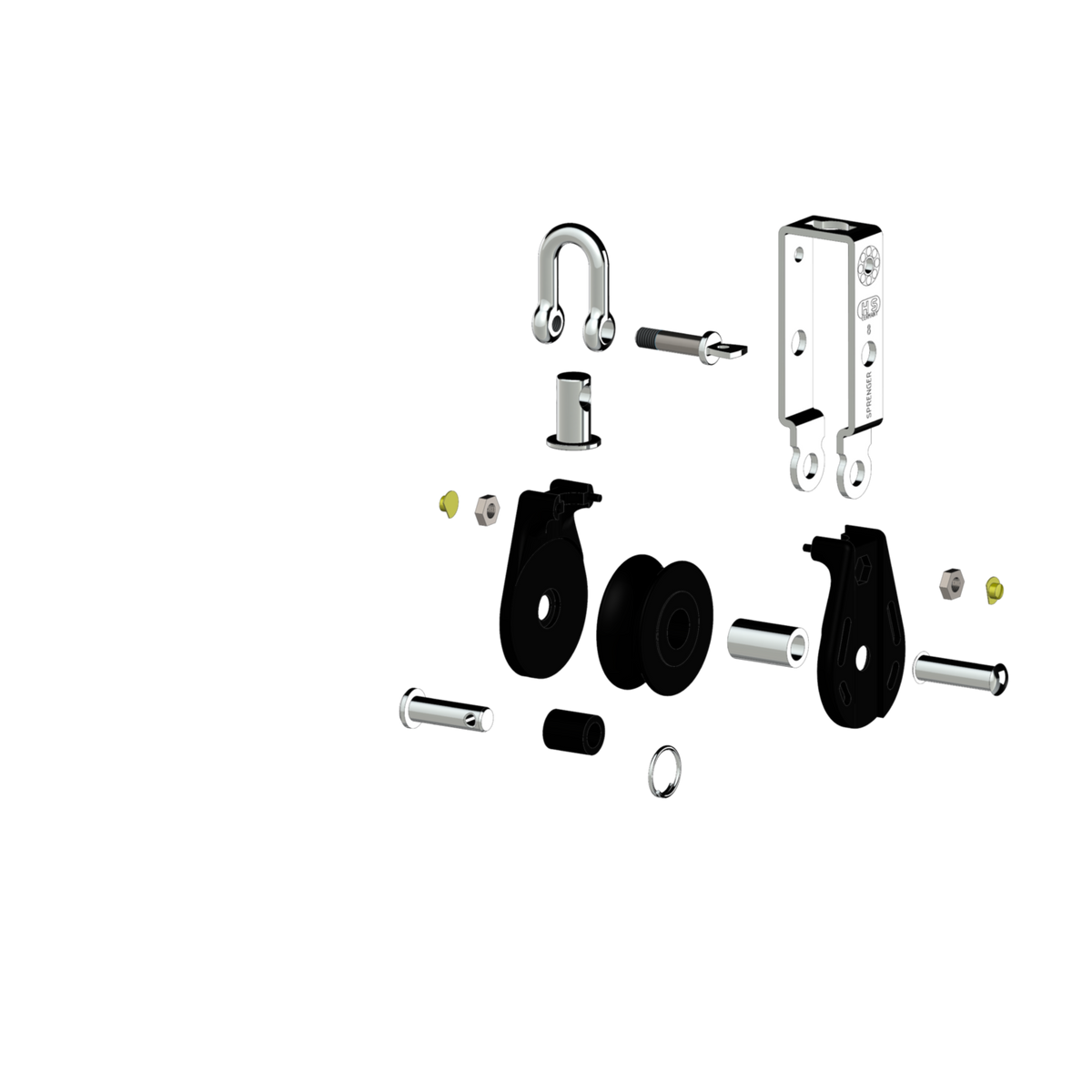 S Block Gleitlager 8 mm 1 Rolle Wirbel Hundsfott | 3565320000_Explo01.png