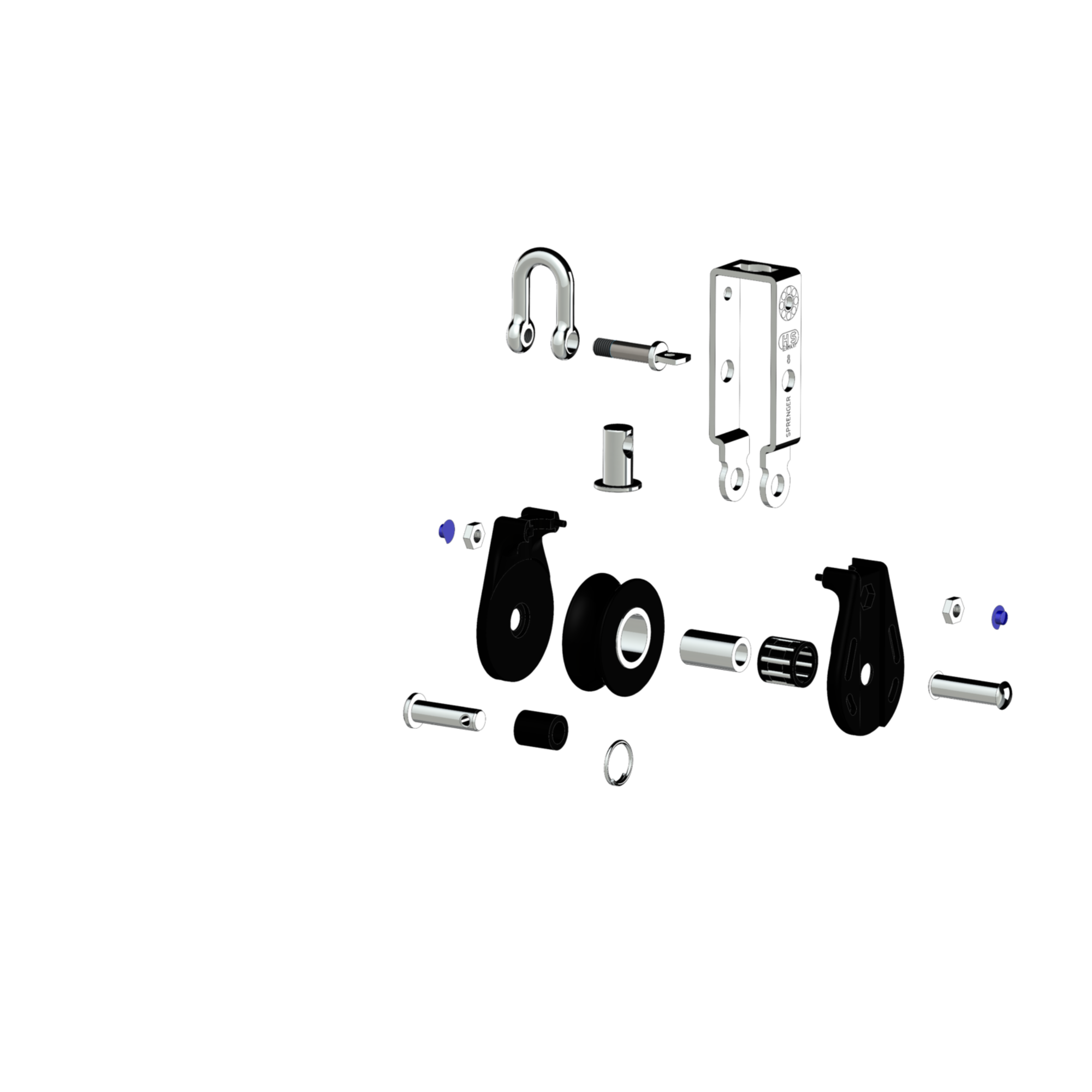 S Block Nadellager 8 mm 1 Rolle Wirbel Hundsfott | 3565340000_Explo01.png