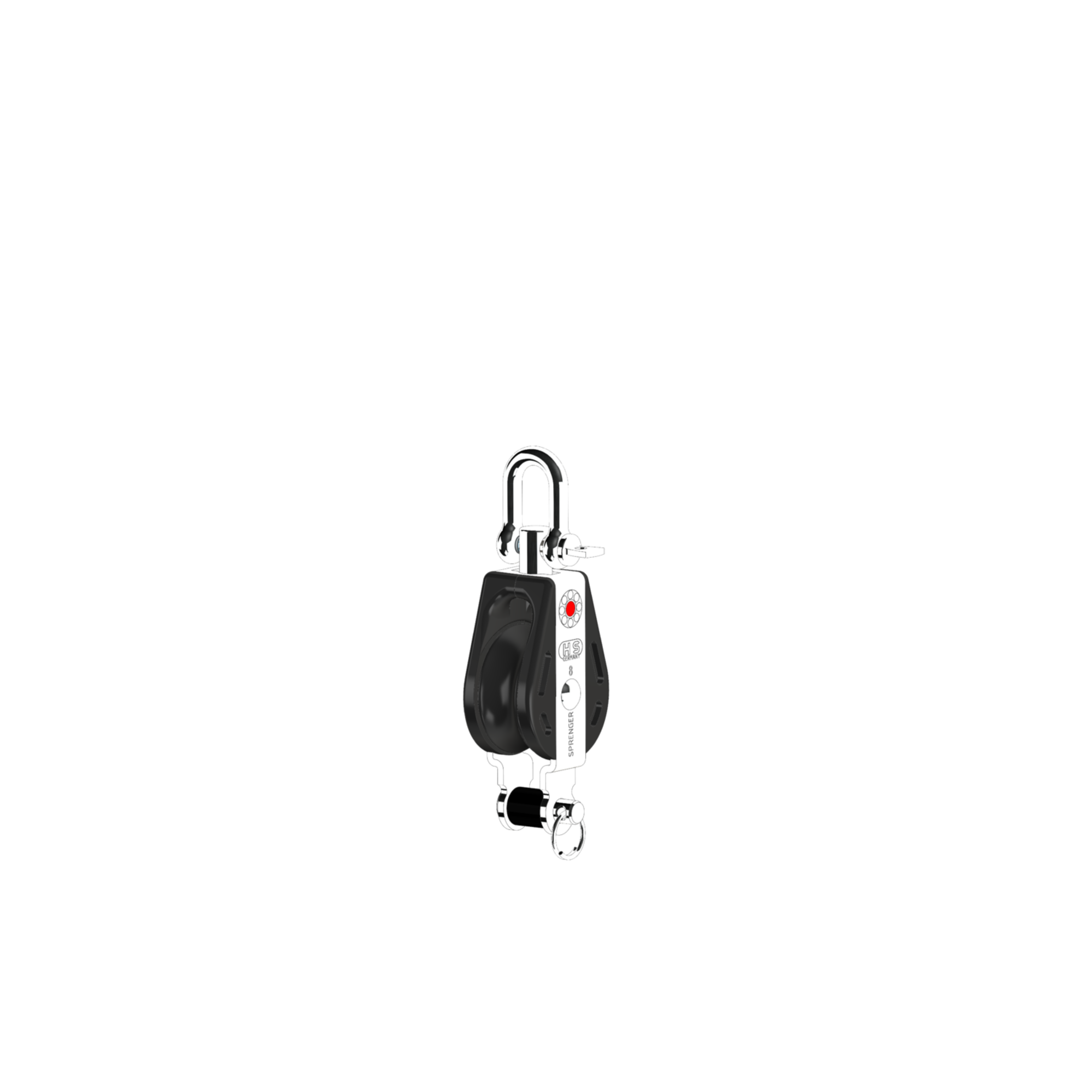 S Block Kugellager 8 mm 1 Rolle Wirbel Hundsfott | 3565370000_Iso01.png