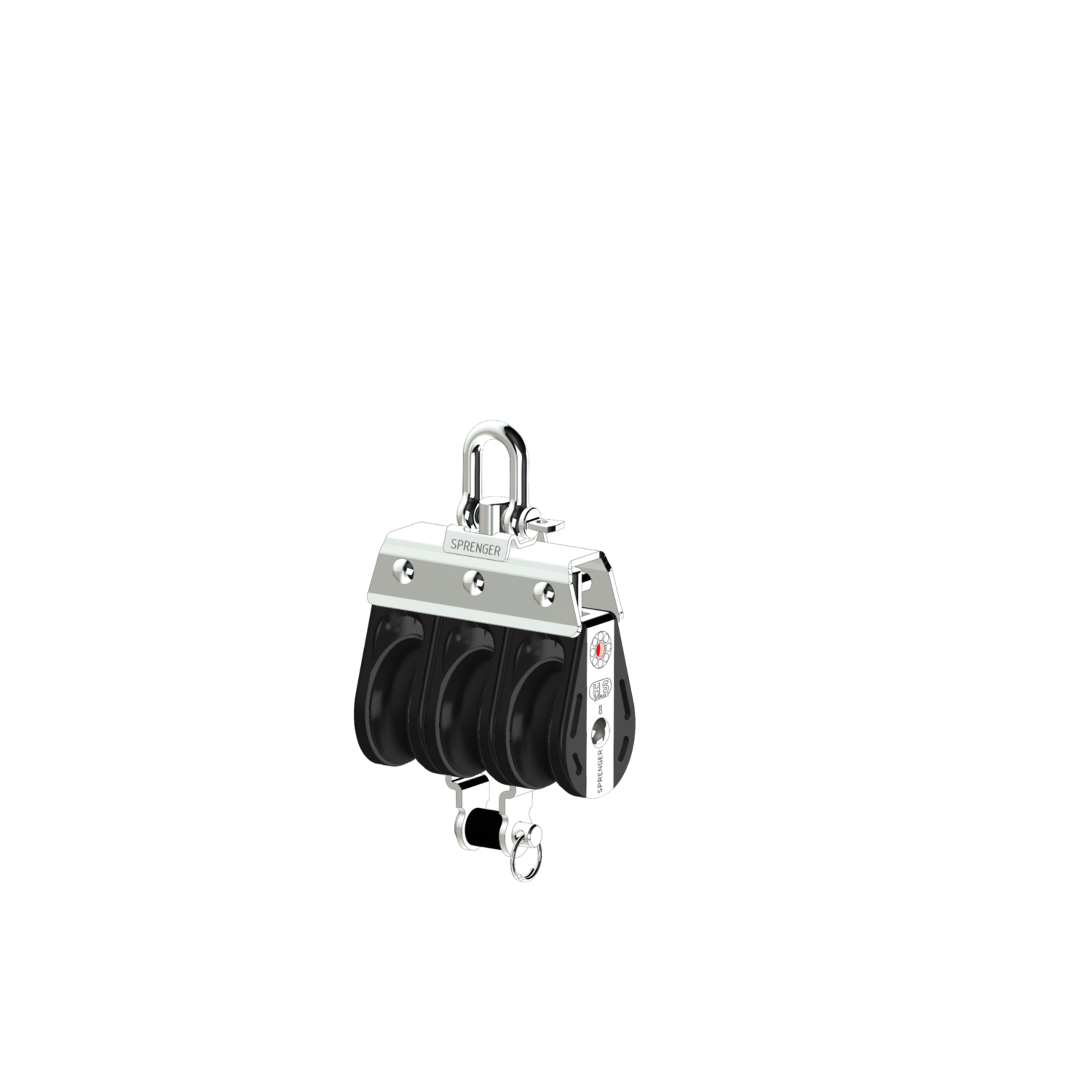 S Block Kugellager 8 mm 3 Rollen Arretierset Hundsfott | 3565570000_Iso01.png