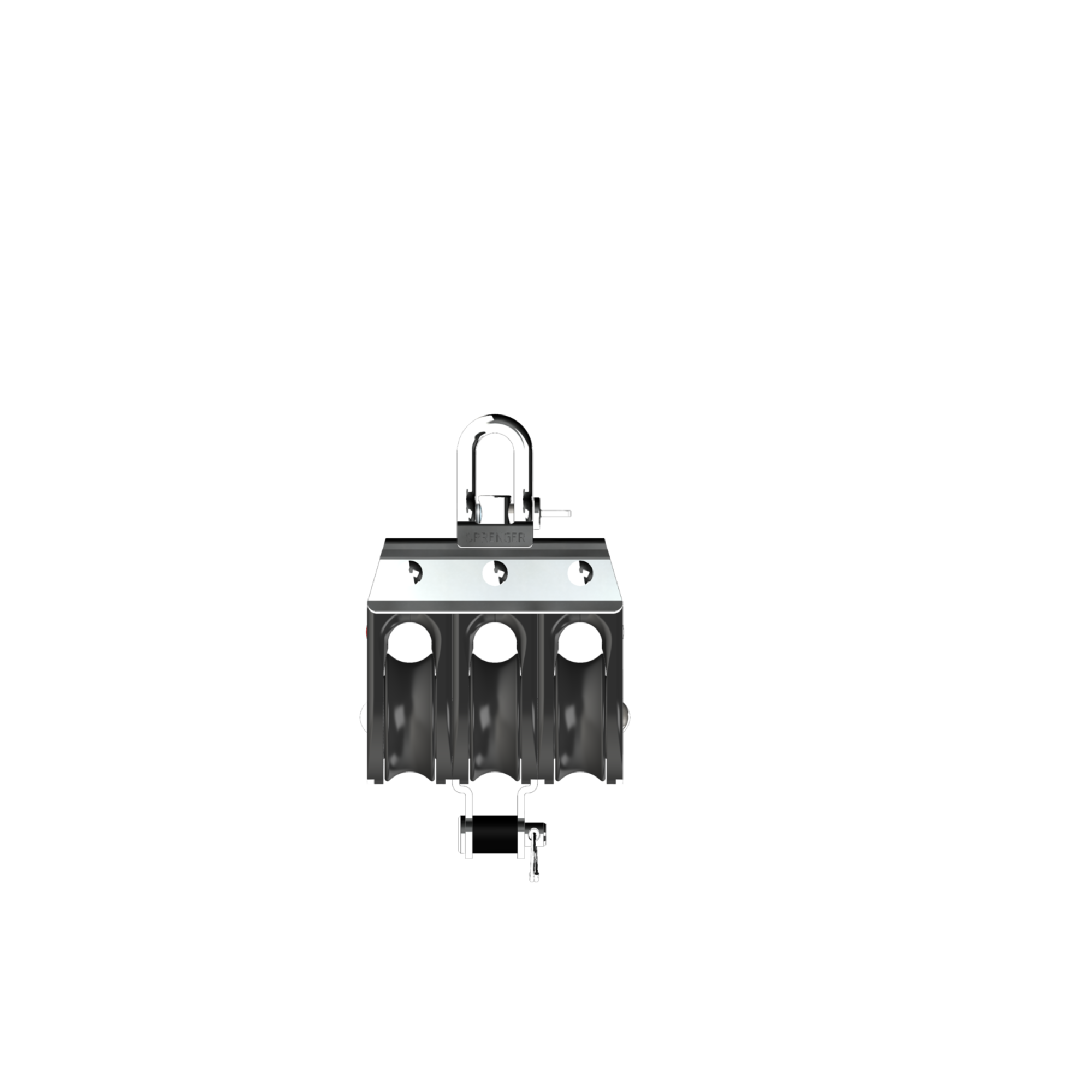 S Block Kugellager 8 mm 3 Rollen Arretierset Hundsfott | 3565570000_Vorderansicht01.png