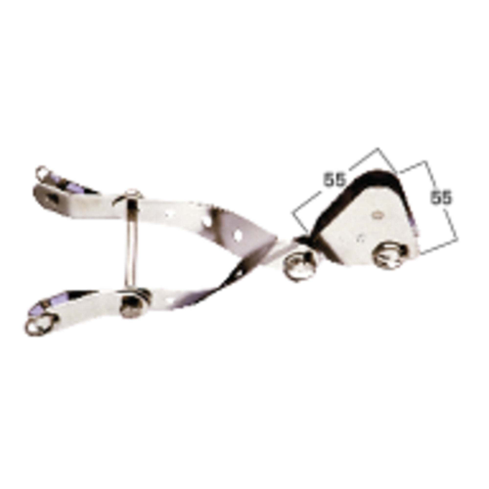 Mastbeschlag mit Wantenhängern Edelstahl rostfrei | 3699000055_Katalog.png