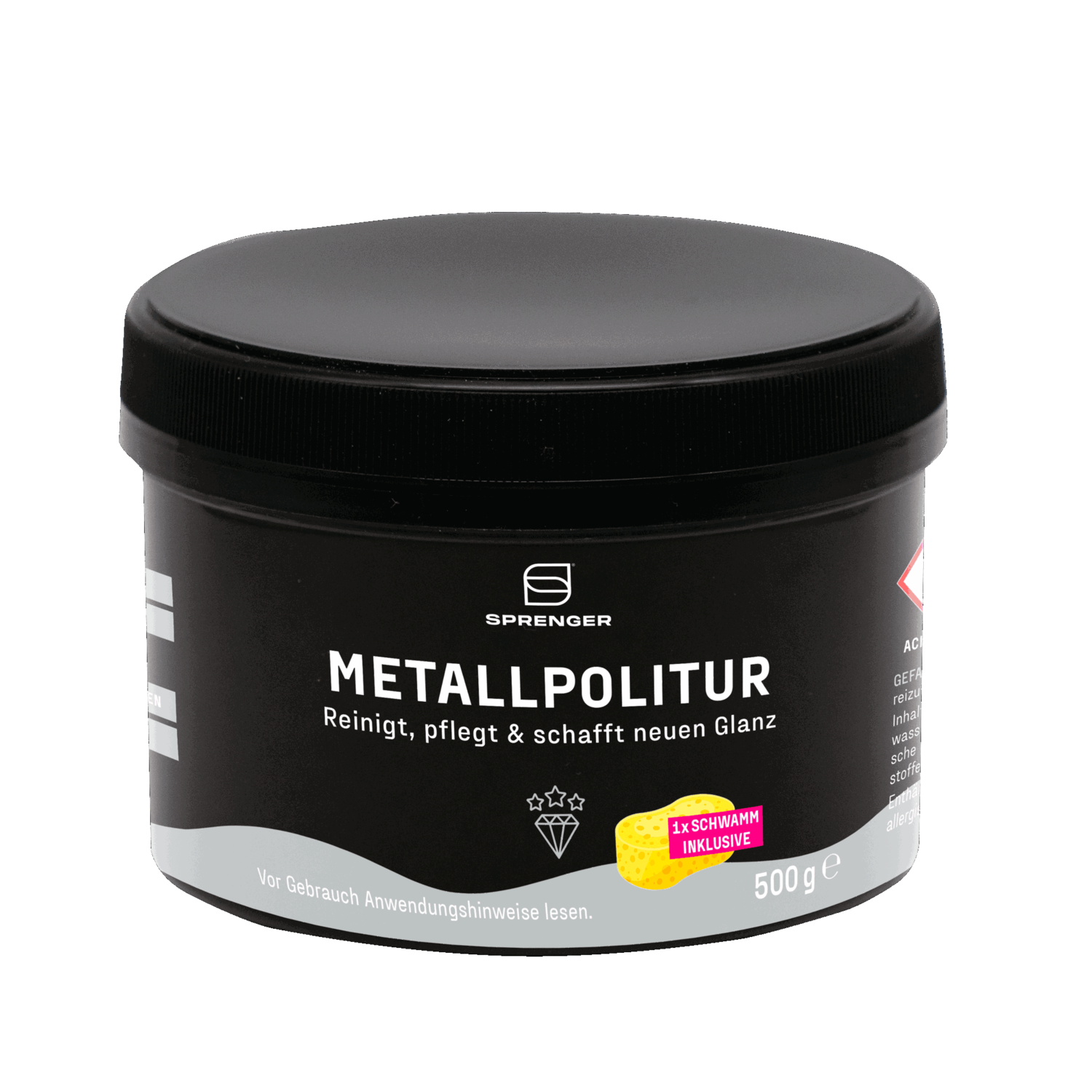 Sprenger Metallpolitur inkl. Schwamm 500g | 3900000300.png