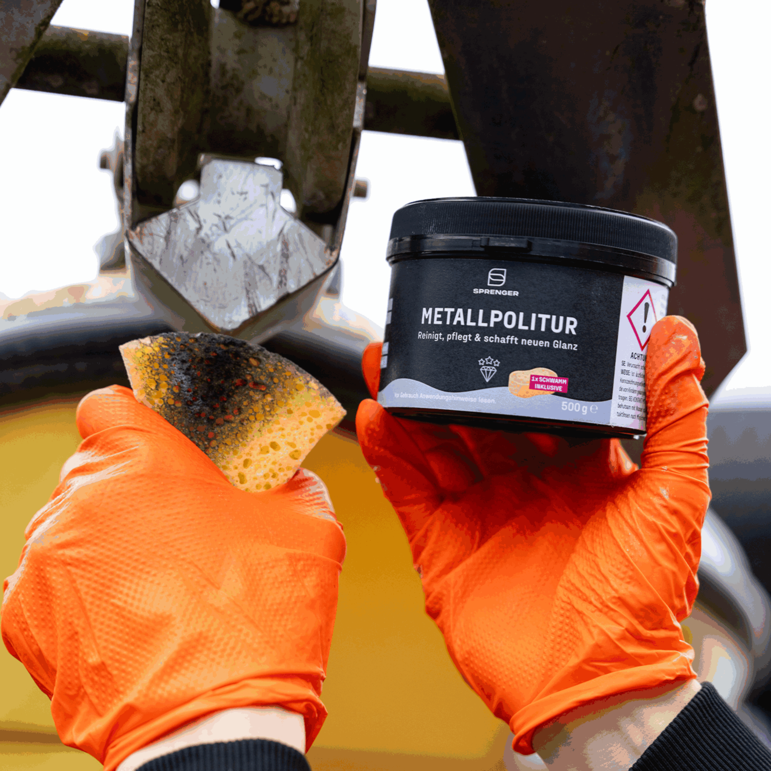 Sprenger Metallpolitur inkl. Schwamm 500g | 3900000300_3.png