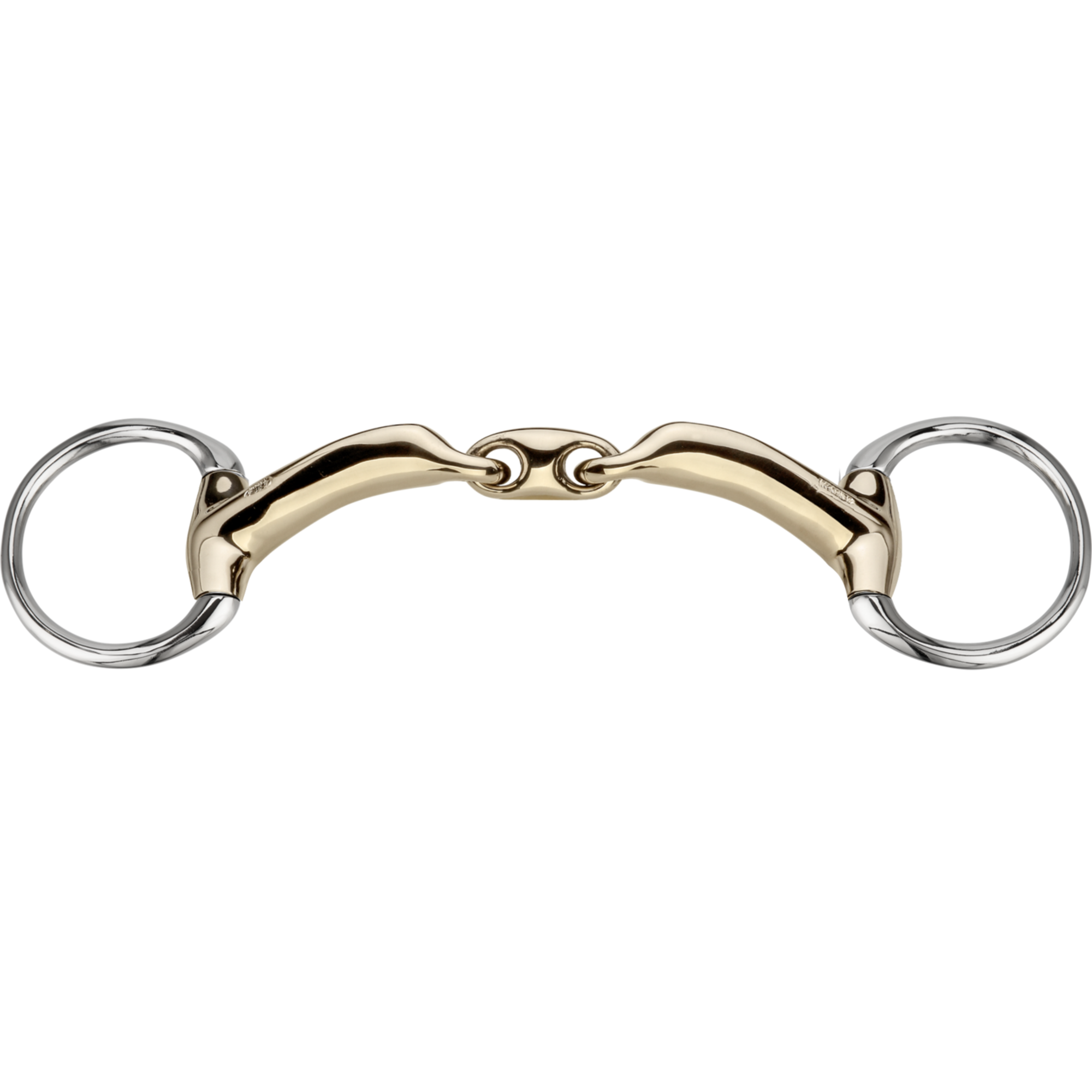novocontact Olivenkopf Unterlegtrense 14 mm doppelt gebrochen Sensogan | 40368_78.png