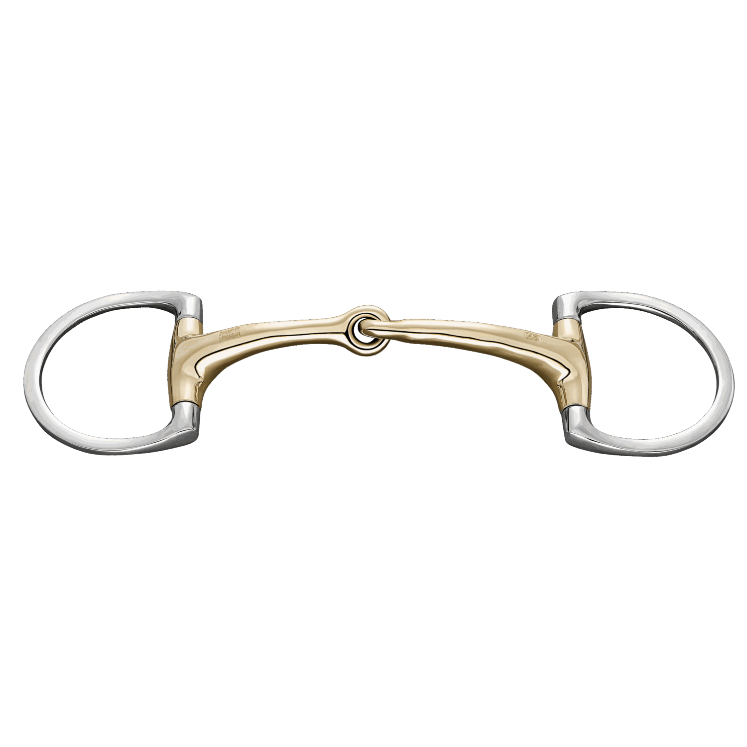 Dynamic RS Olivenkopfgebiss mit D förmigem Ring 16 mm einfach gebrochen | 40408_78_png.png