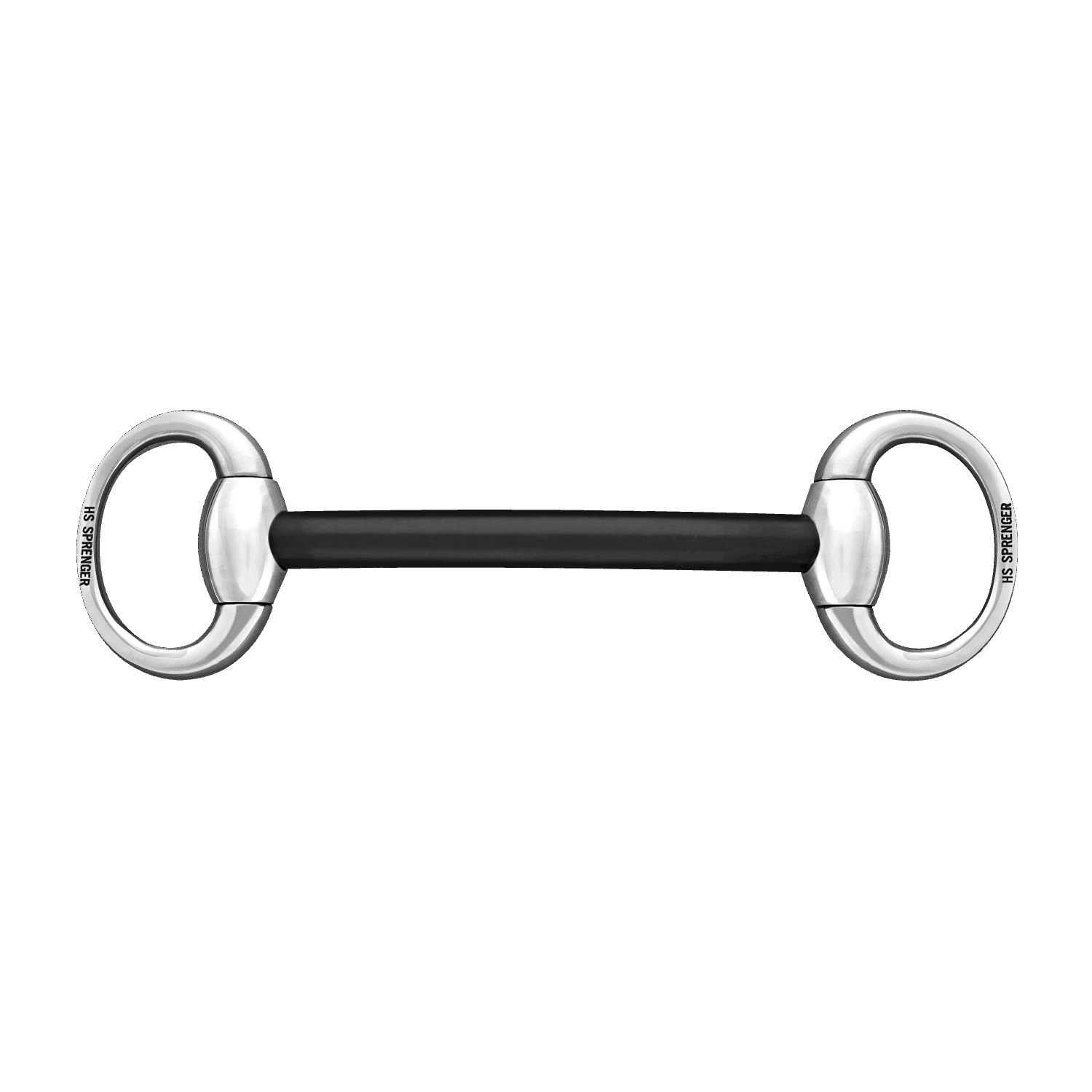 Olivenkopf Stangengebiss 16 mm Hartcarbon mit ovalen Ringen aus Edelstahl | 40860_56.png | 1731064812