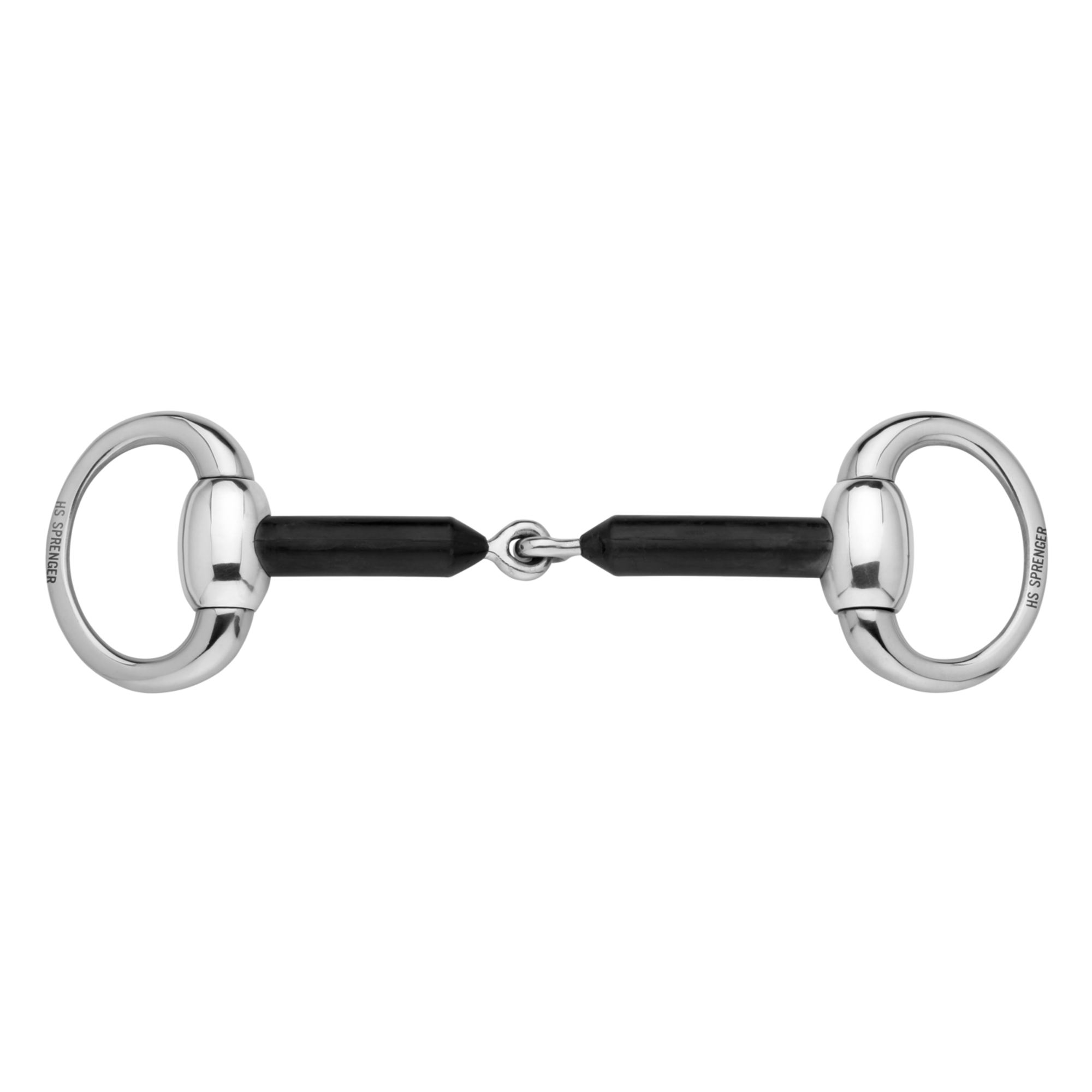 Olivenkopfgebiss 16 mm Hartcarbon mit ovalen Ringen aus Edelstahl | 40861_56.png