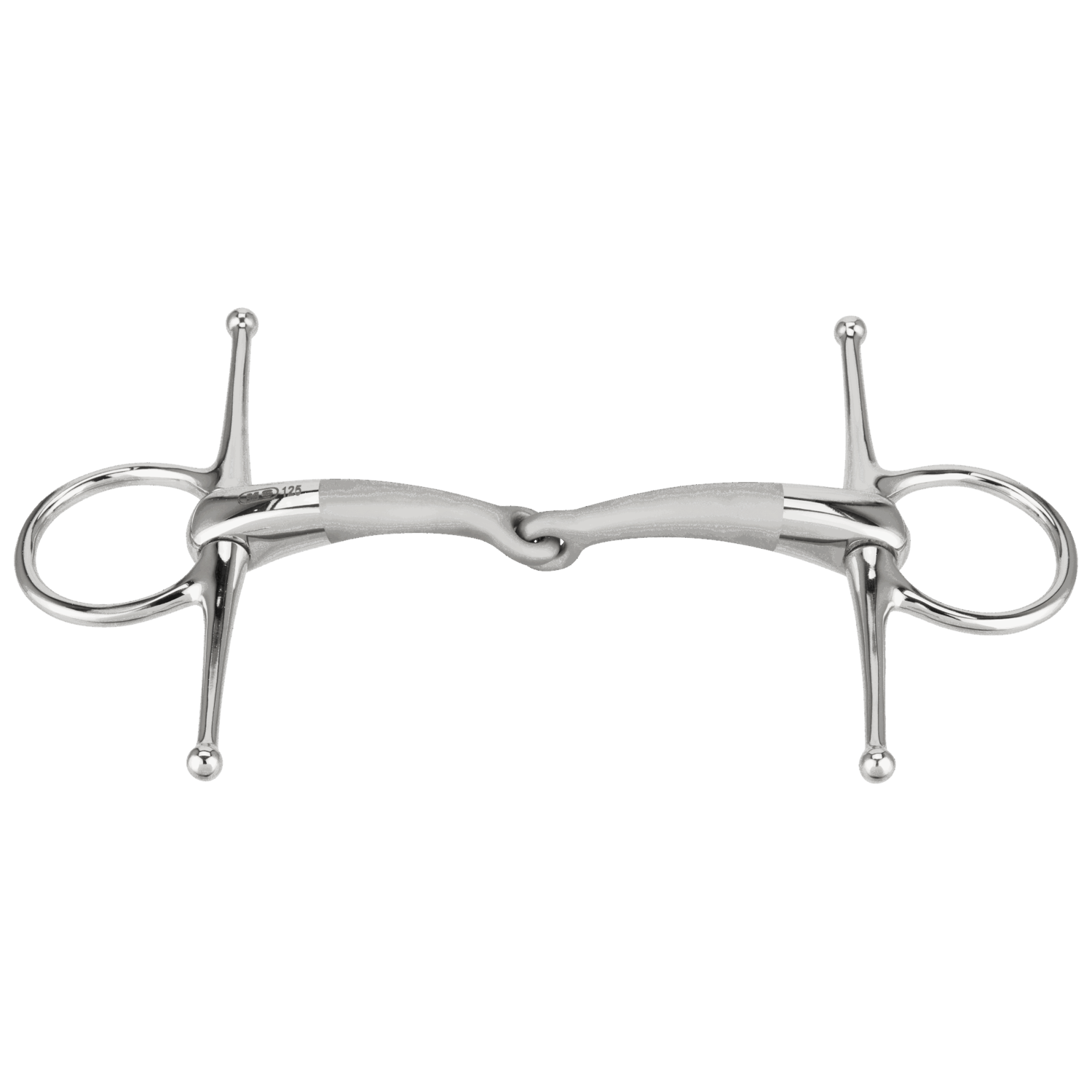 SATINOX Schenkeltrense 14 mm einfach gebrochen Edelstahl rostfrei | 41903_56.png | 1731065545