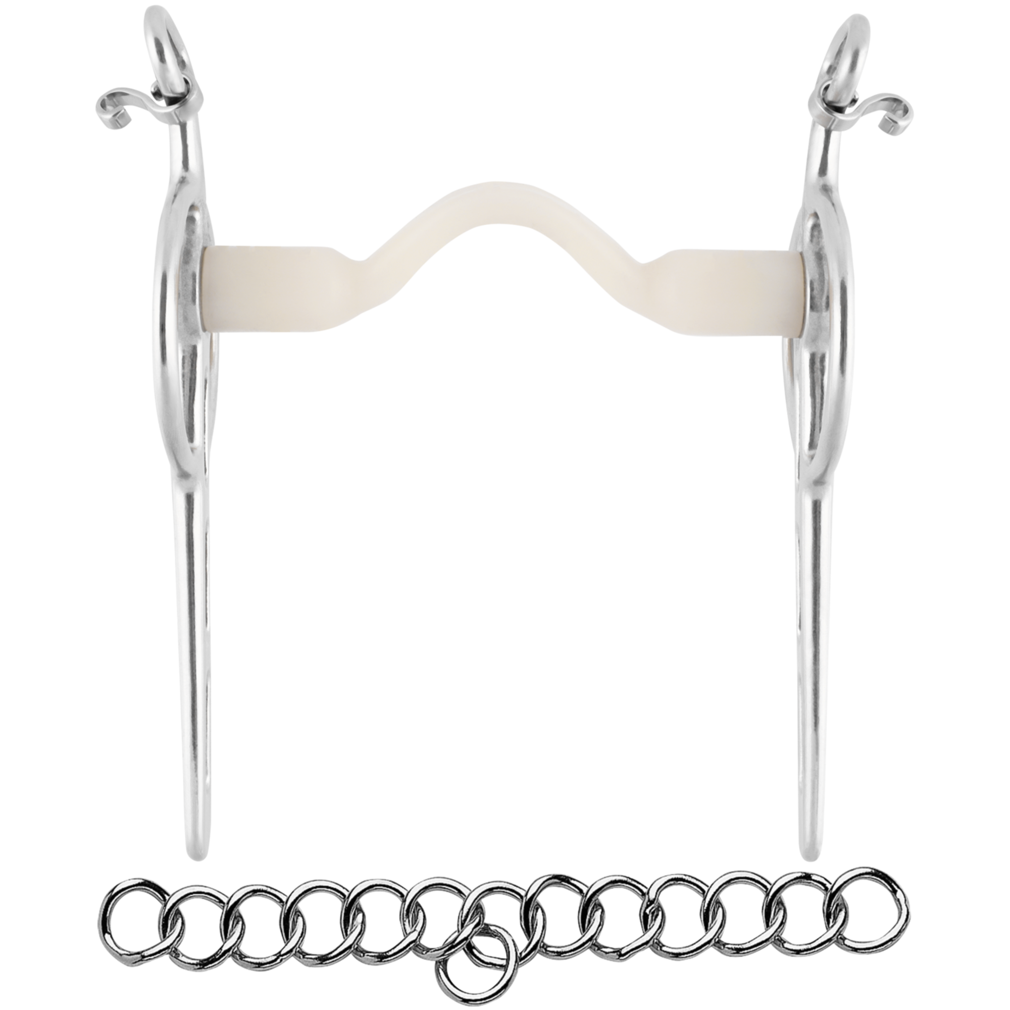 NATHE Liverpool Kandare 20 mm Stange mit Zungenfreiheit lange Anzüge | 43196_00.png
