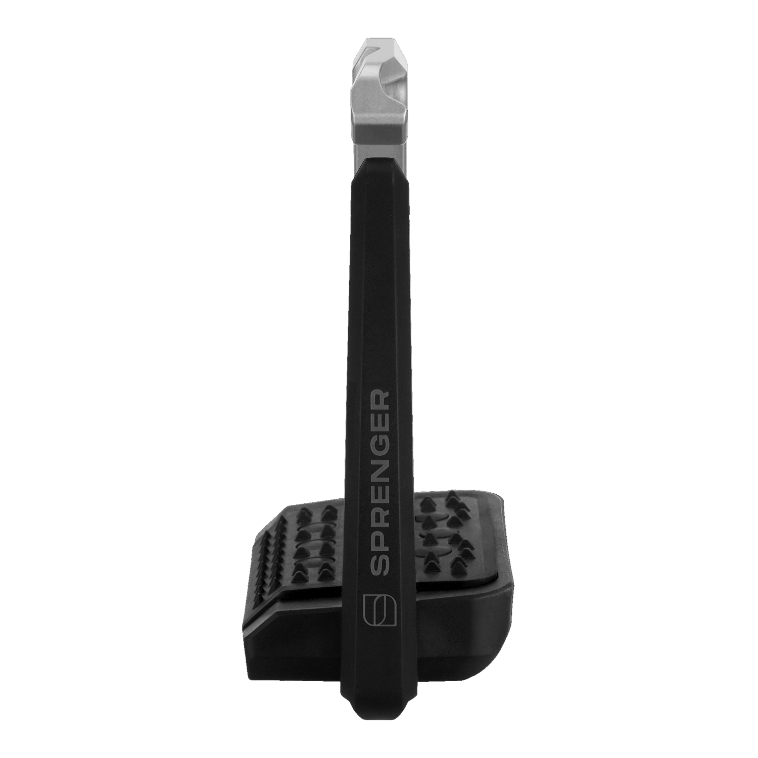 Aero Steigbügel mit Spikes silber eloxiert 120 mm Trittweite | 4429012254_5.png | 1731067091
