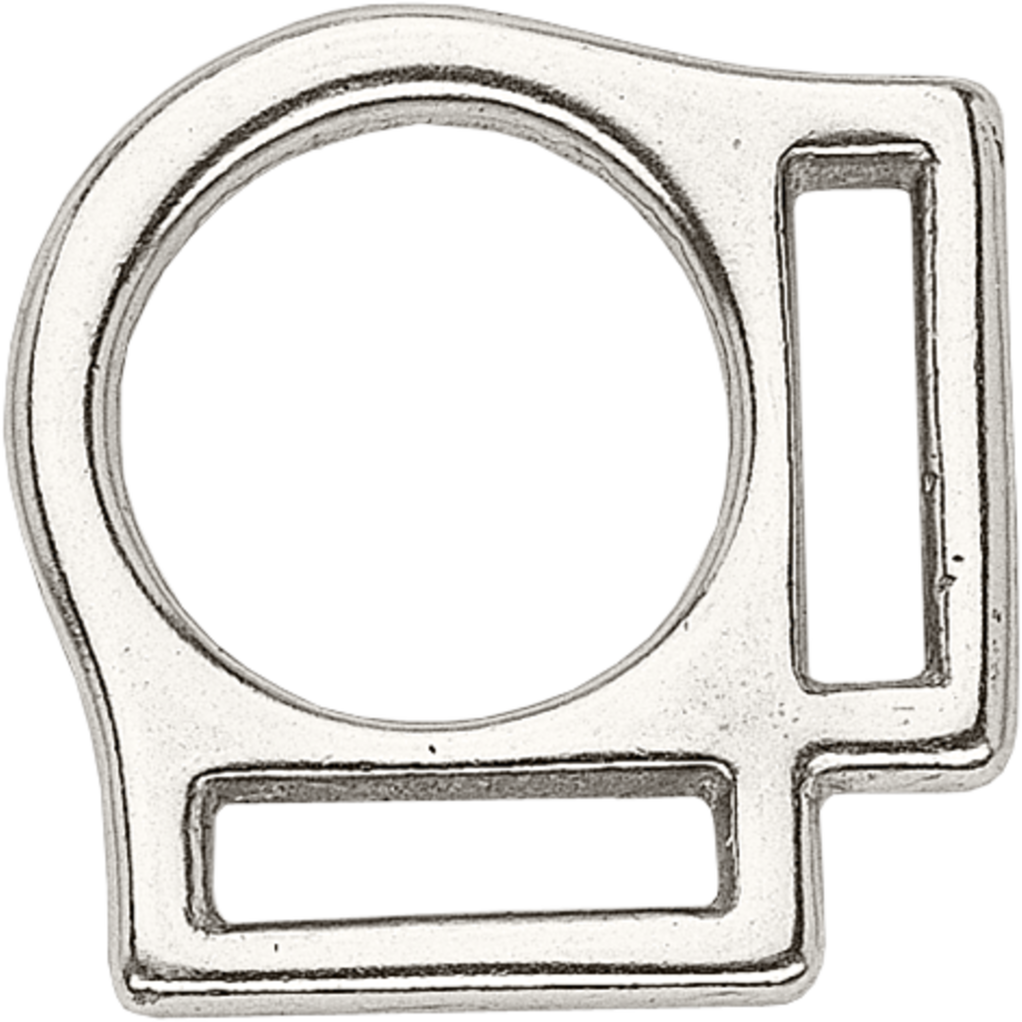 Halfterring schwer Messing vernickelt lichte Weite 25 mm | 46244_34.png