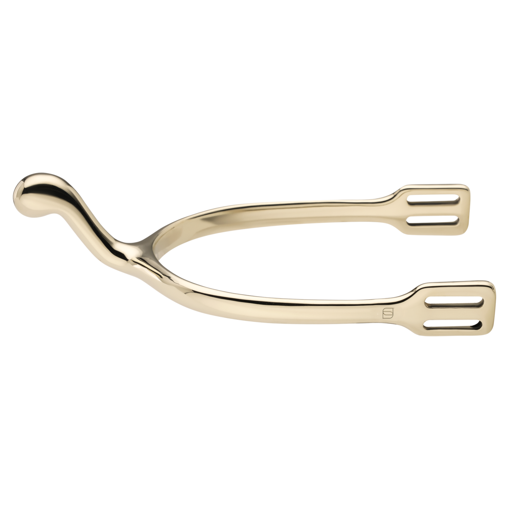 Schwanenhals Sporen Argentan handpoliert 40 mm abgerundet | 4707500040.png