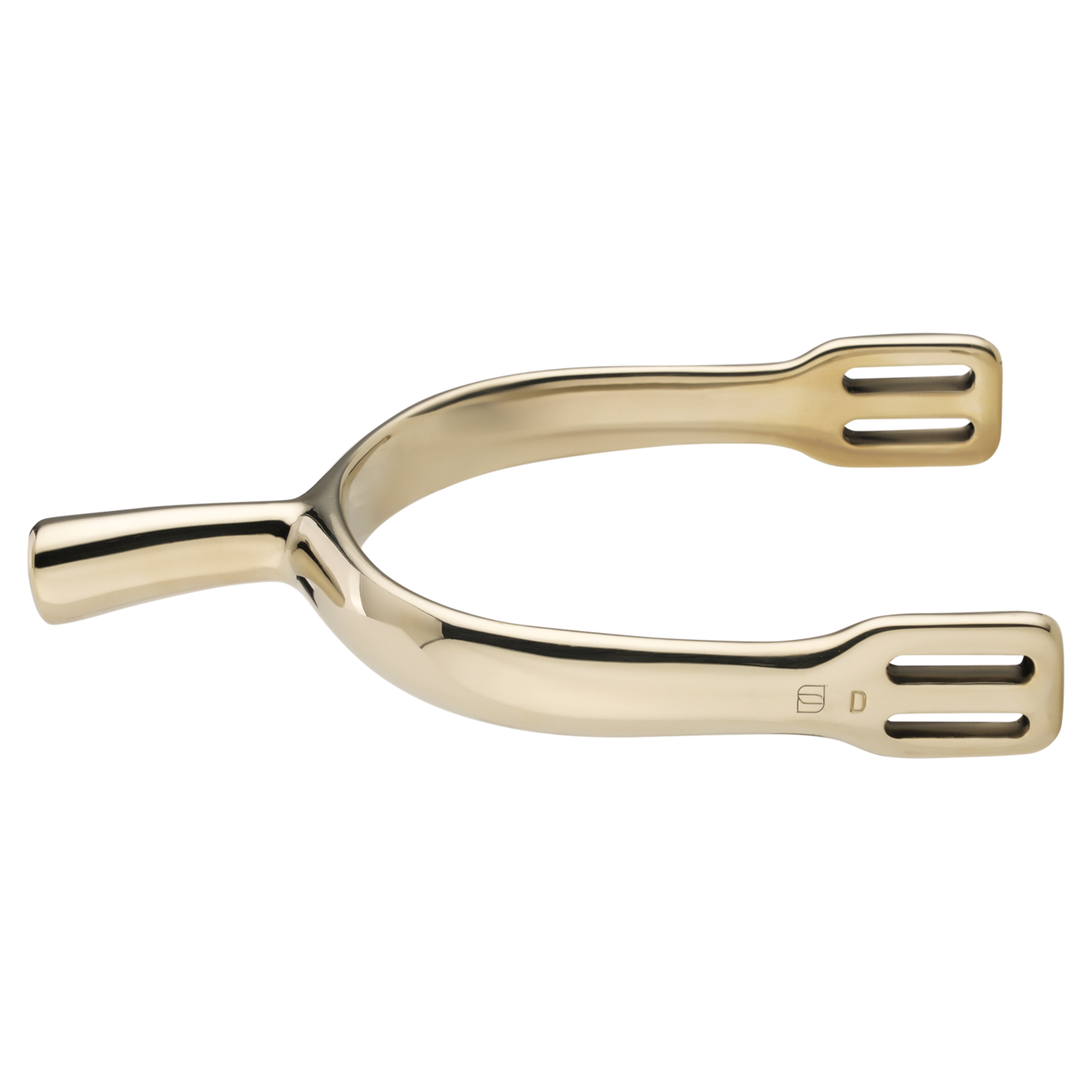 HS Dressur Sporen für Damen Argentan handpoliert 40 mm flach | 4717900040.png