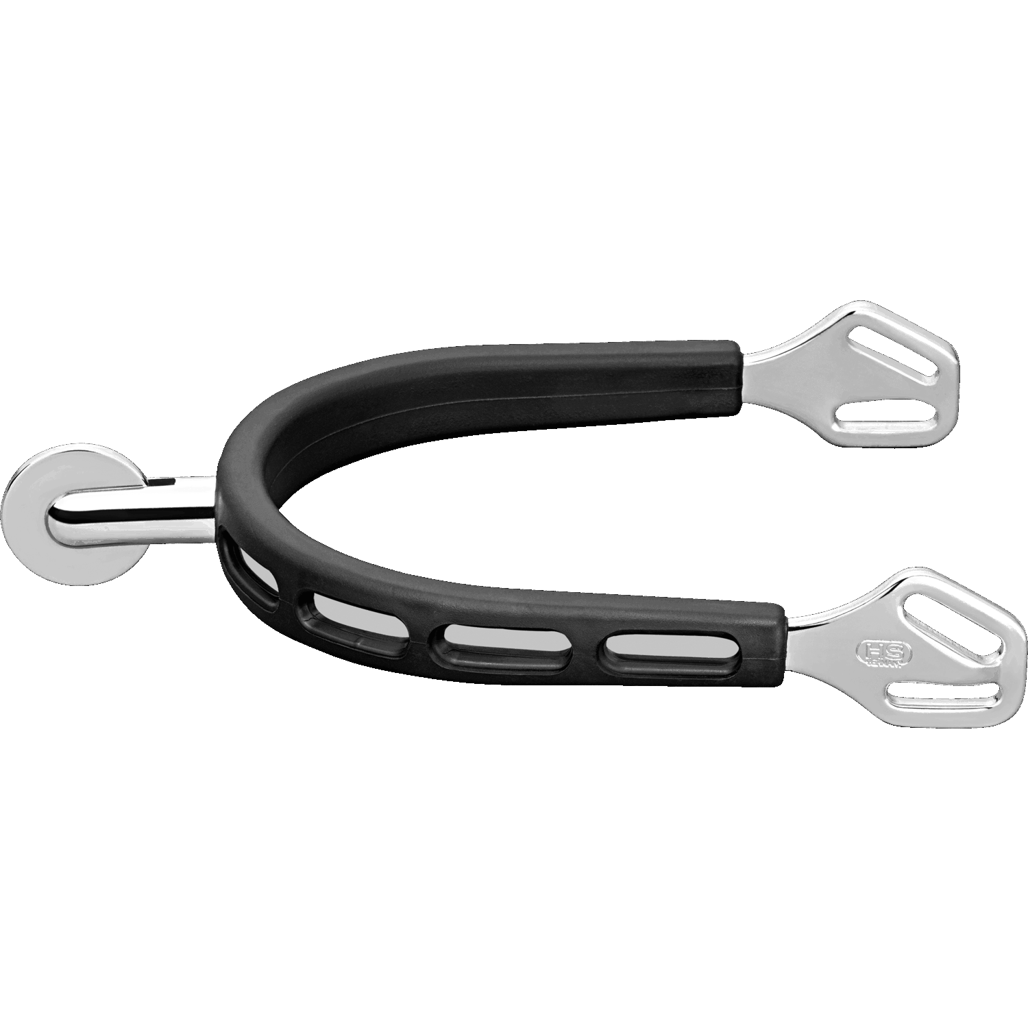 ULTRA fit EXTRA GRIP Sporen Edelstahl rostfrei 30 mm abgerundet mit großem Ballrad | 47525_005_55.png | 1731069045