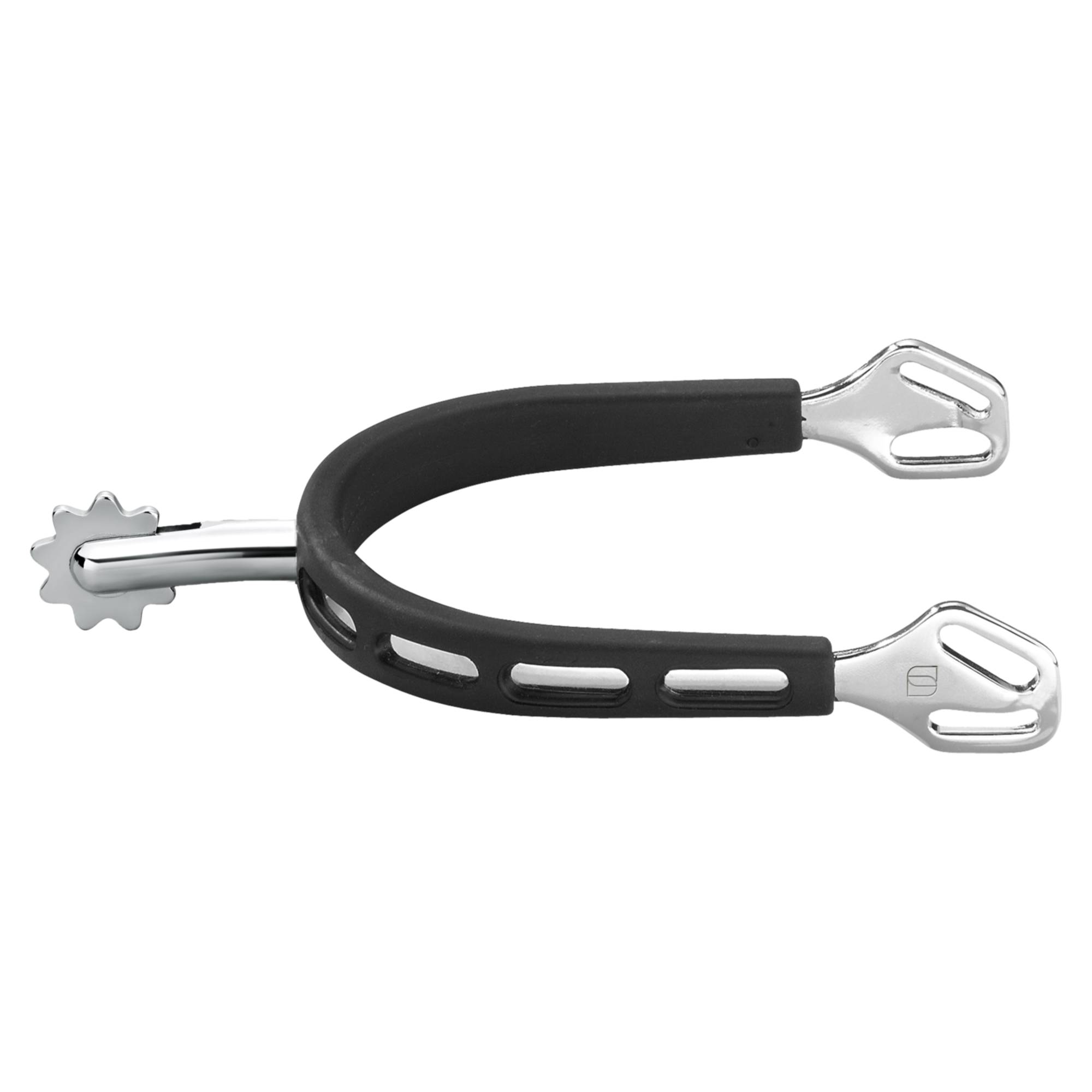 ULTRA fit EXTRA GRIP Sporen Edelstahl rostfrei 40 mm abgerundet mit Sonnenrad | 47535_004_55.png