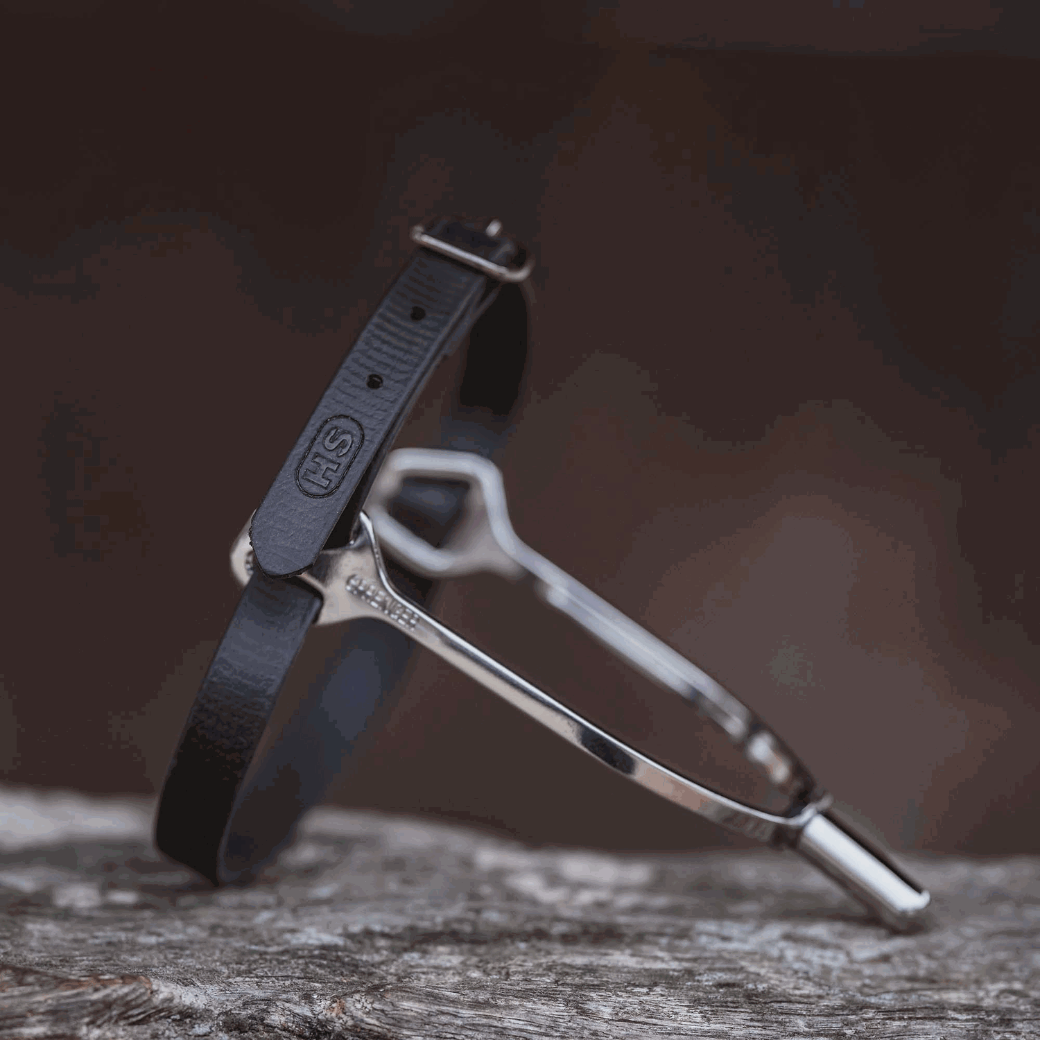 Sporenriemen 45 cm BioThane® schwarz | 4918704500_3.png