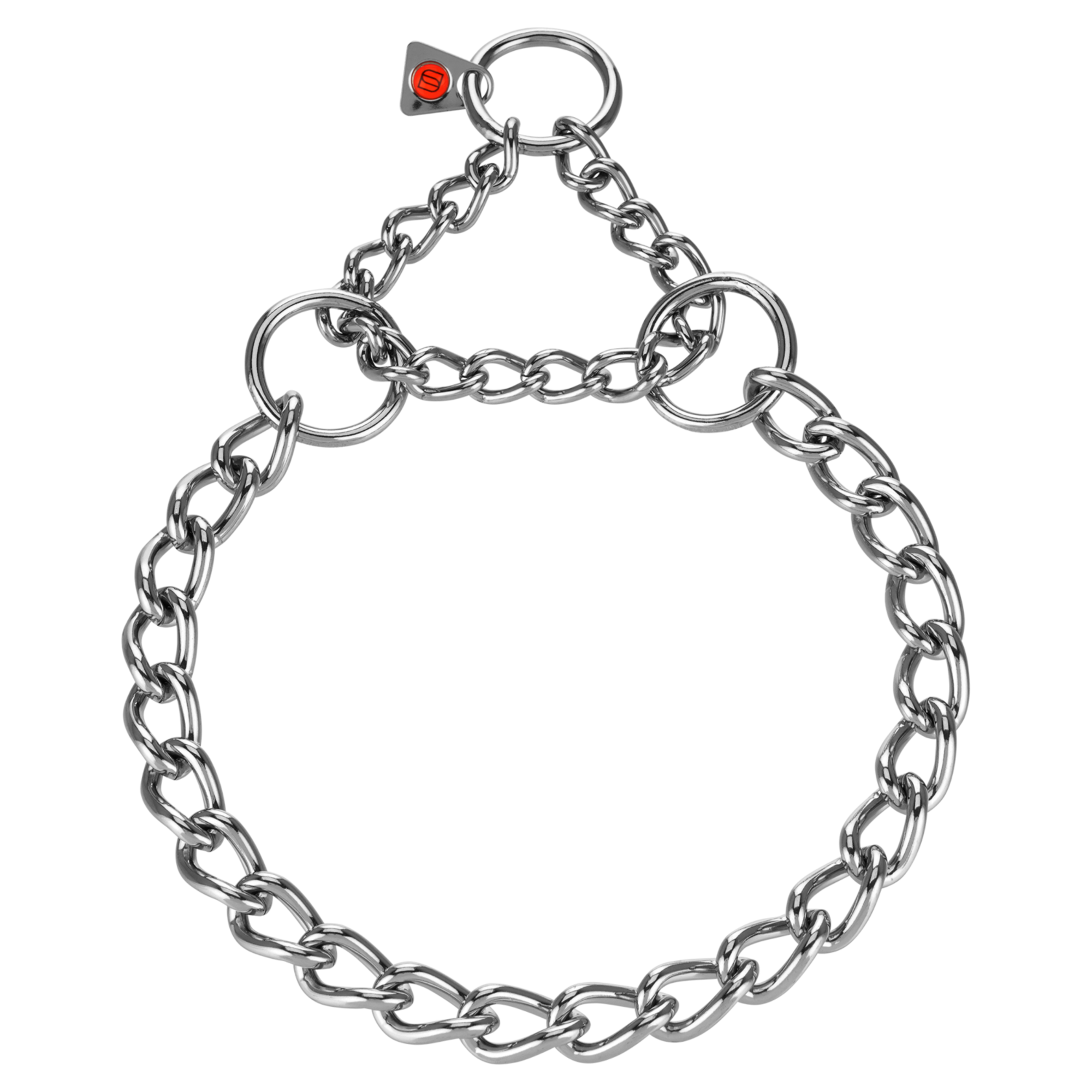 Halskette runde Glieder Edelstahl Rostfrei 4 mm | 51382-55.png