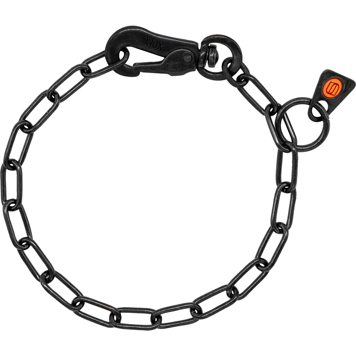 Halskette verstellbar mit SPRENGER Haken Edelstahl Rostfrei schwarz 2 mm | 5144703057.png | 1731103213