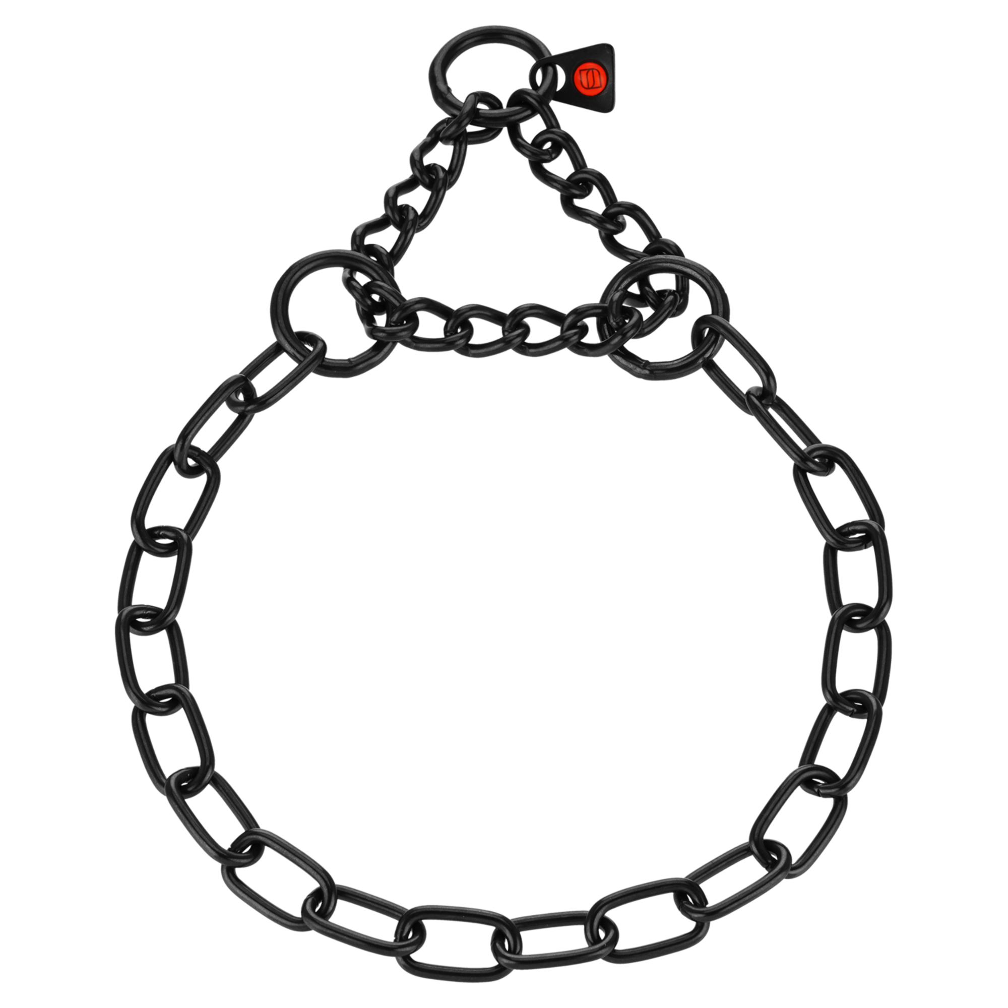 Halskette medium mit Durchzugskette Edelstahl Rostfrei schwarz 3 mm | 51545-57.png