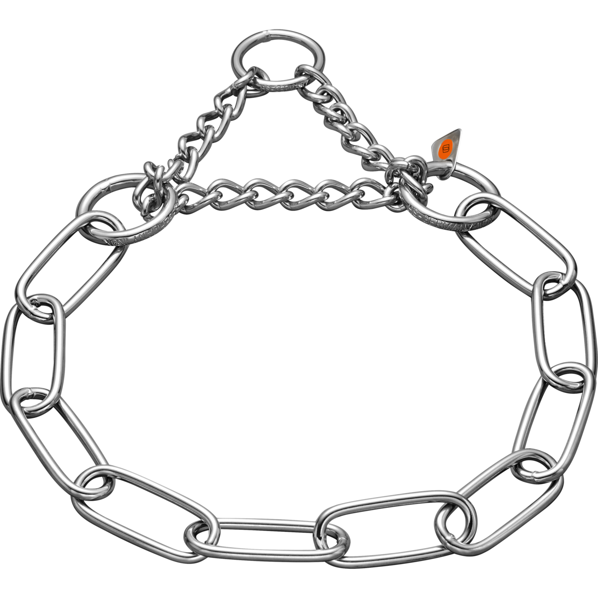 Halskette mit Zugbegrenzung Edelstahl Rostfrei 4 mm | 51614_55.png