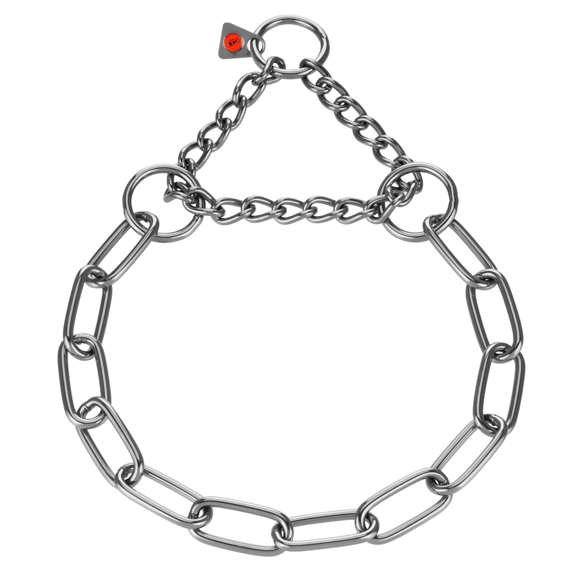 Halskette mit Zugbegrenzung Edelstahl Rostfrei 4 mm | 51682-55.png