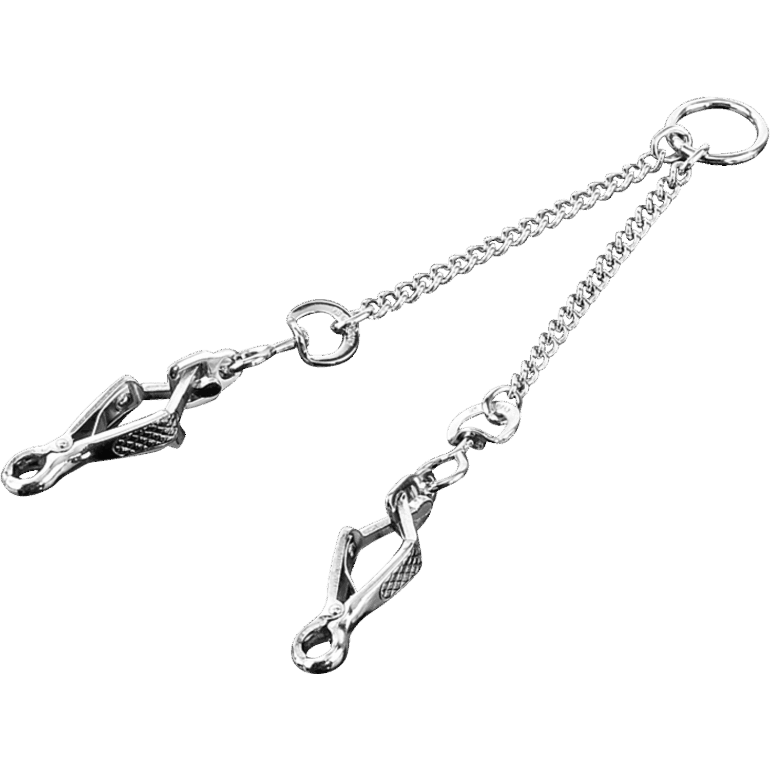 Coupling chain with SPRENGER scissor snap hook - Steel chrome