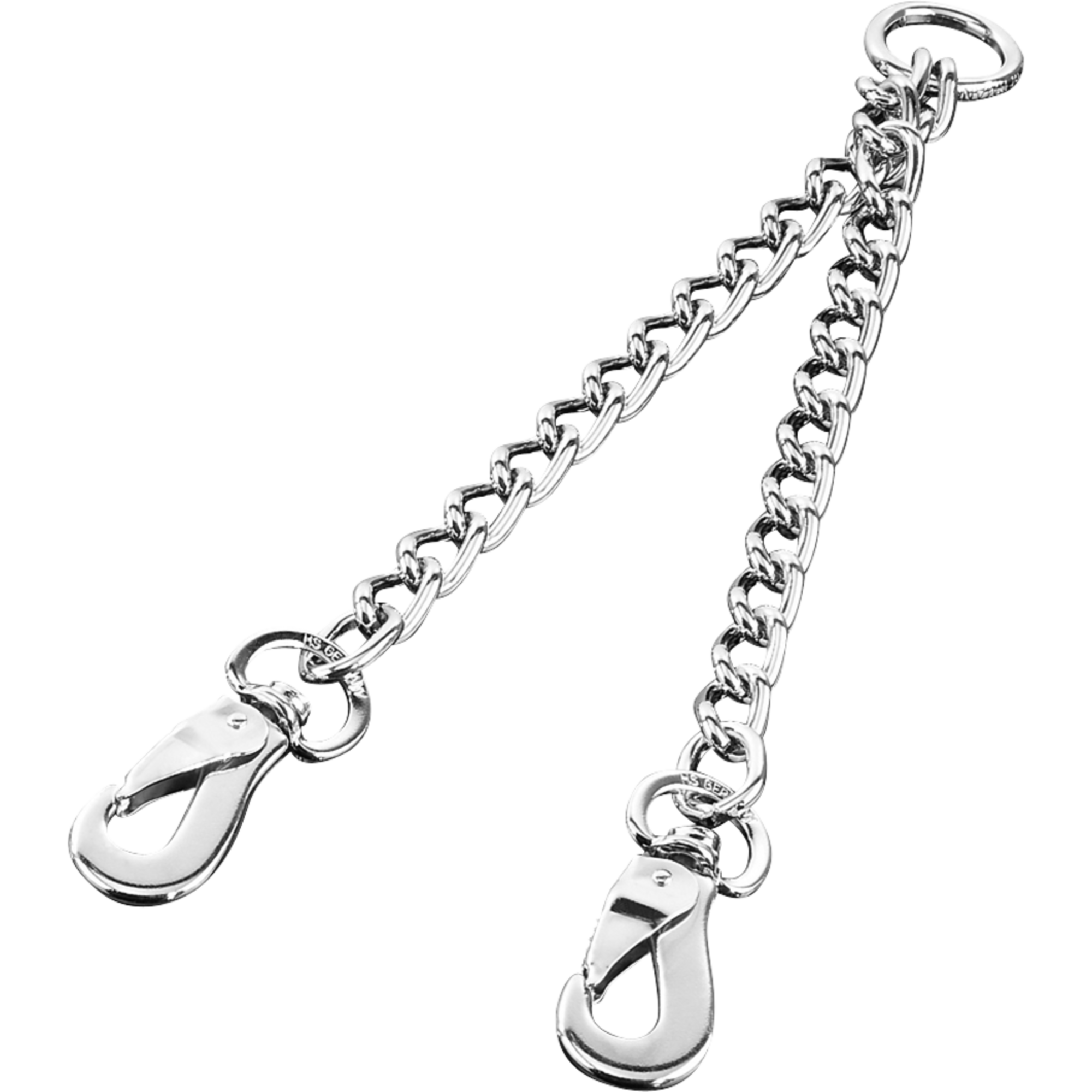 Koppelkette mit Karabinerhaken Stahl verchromt 4 mm 61 cm | 51993_02.png