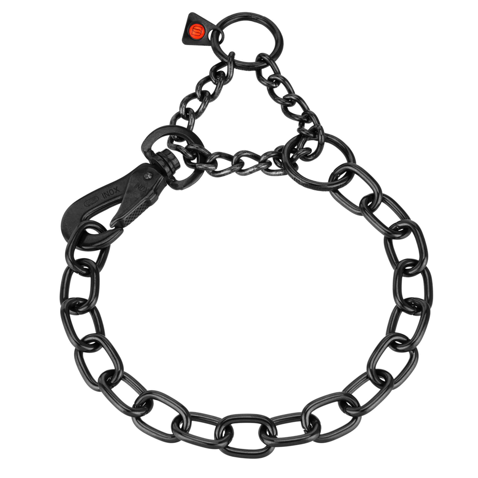 Halskette verstellbar mit SPRENGER Haken Edelstahl Rostfrei schwarz 4 mm | 5264005057.png
