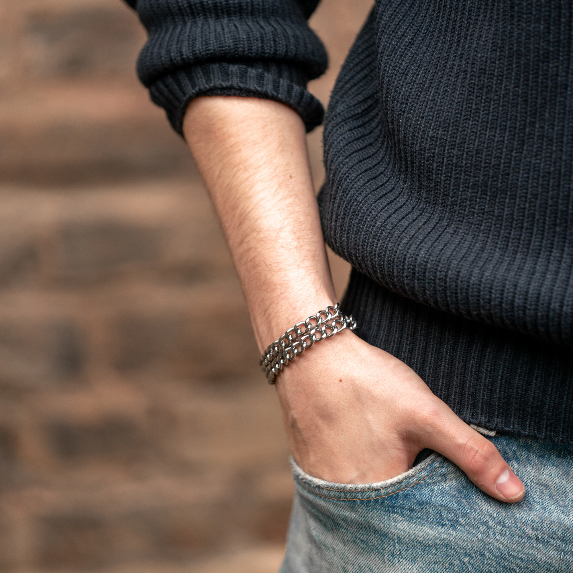 Armband 2 reihig Edelstahl | 5361002055_3.png