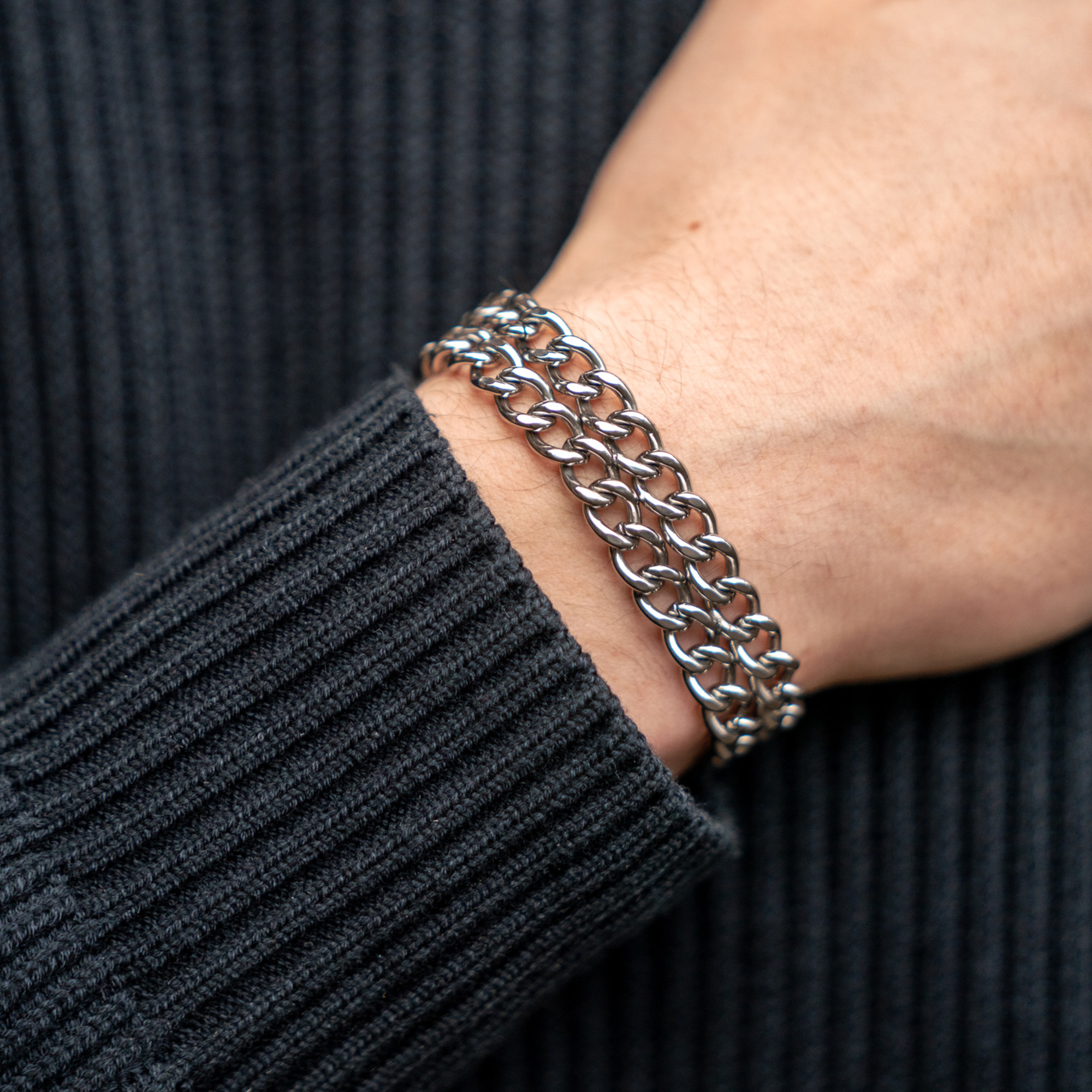 Armband 2 reihig Edelstahl | 5361002055_4.png