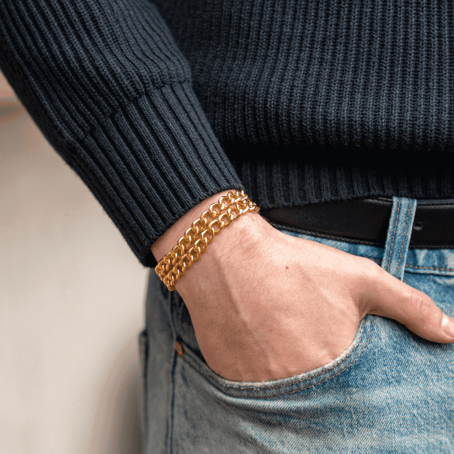 Armband 2 reihig Edelstahl roségold (18 Karat Hartvergoldung) | 5361002058_2.png | 1731103401