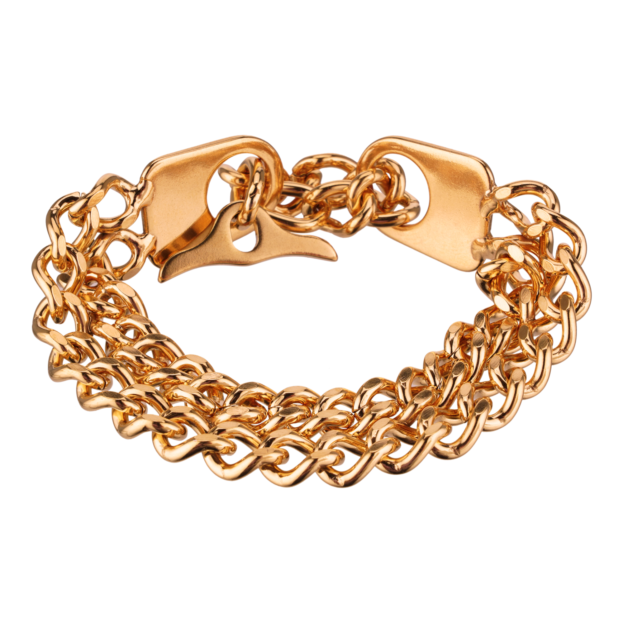 Armband 2 reihig Edelstahl roségold (18 Karat Hartvergoldung) | 5361002058_3.png