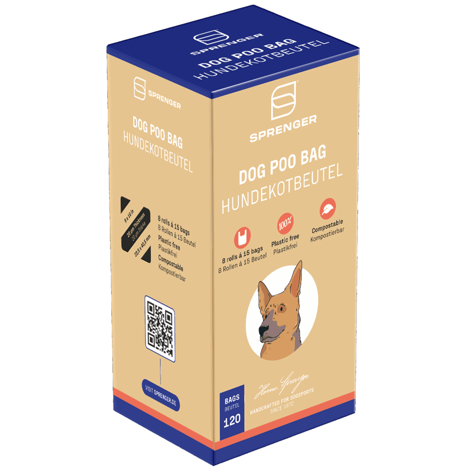 Dog Poo Bag compostable - Main Image