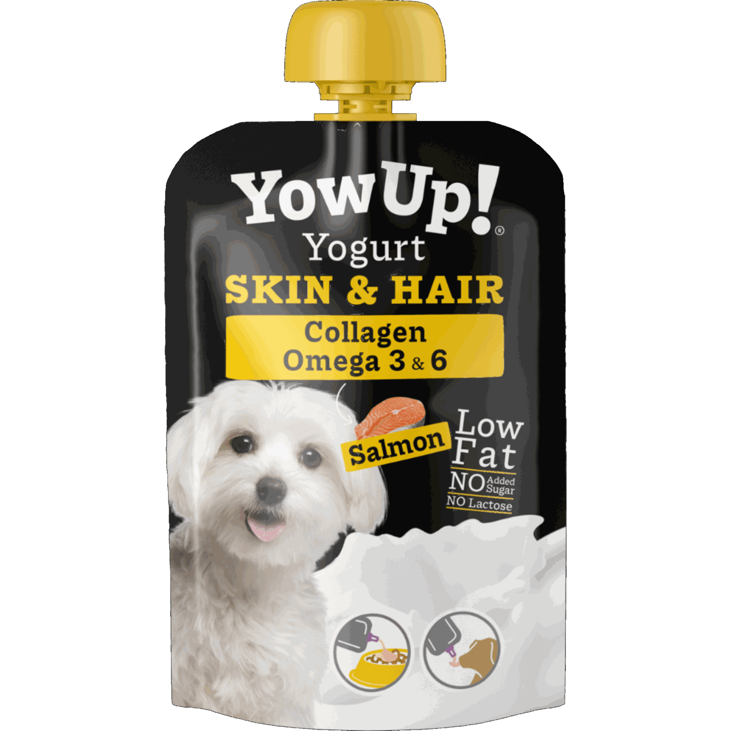 YowUp! Hunde Joghurt 115g (Box 10 Stück) | 5999000300.png | 1751544074